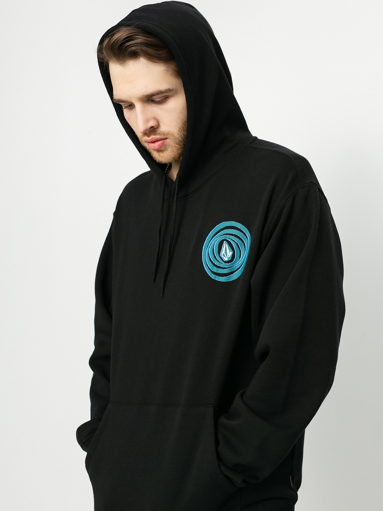 Bluza z kapturem Volcom Pentropic HD (black)