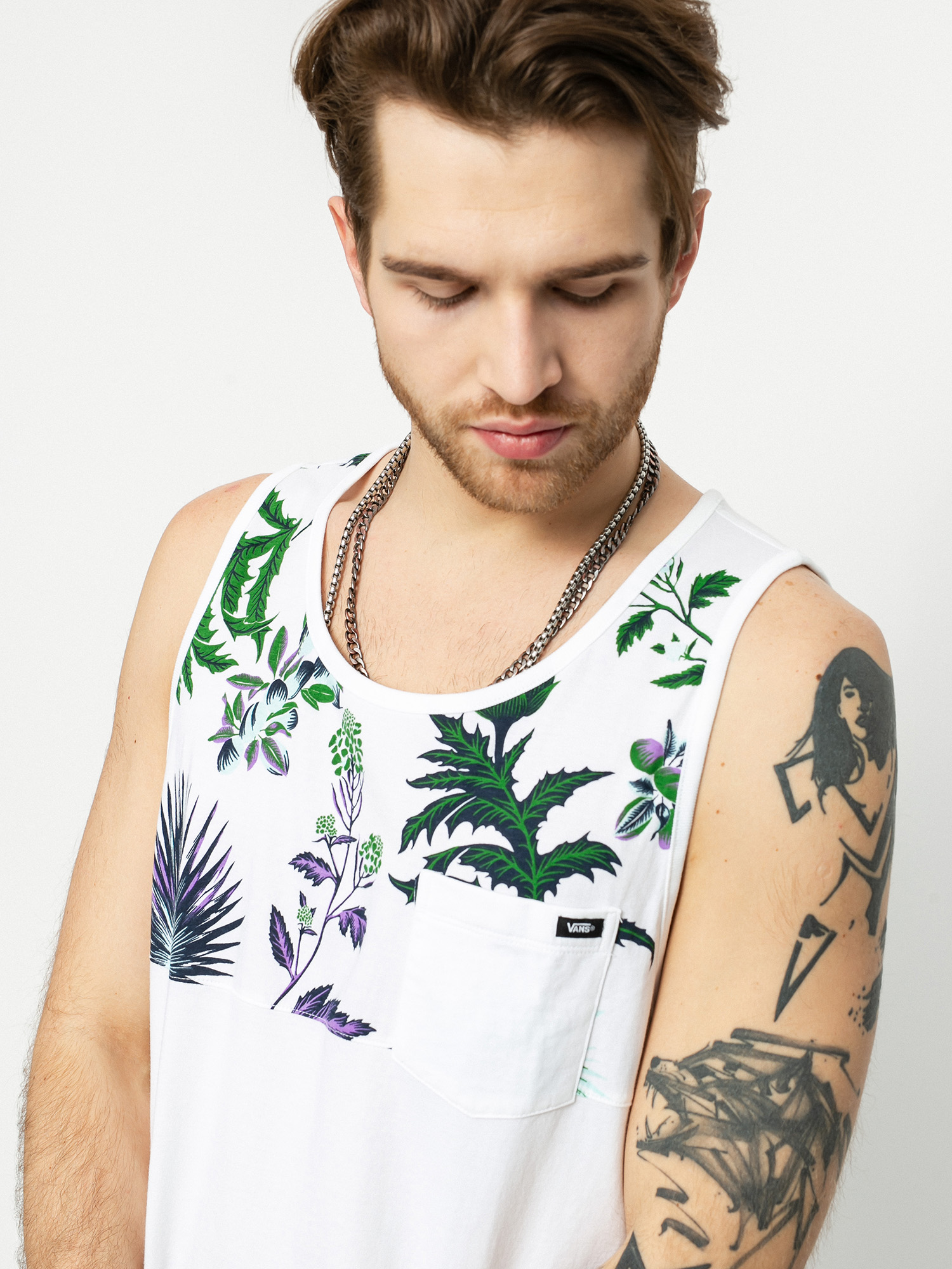 Koszulka Vans Hilby (califas/white)