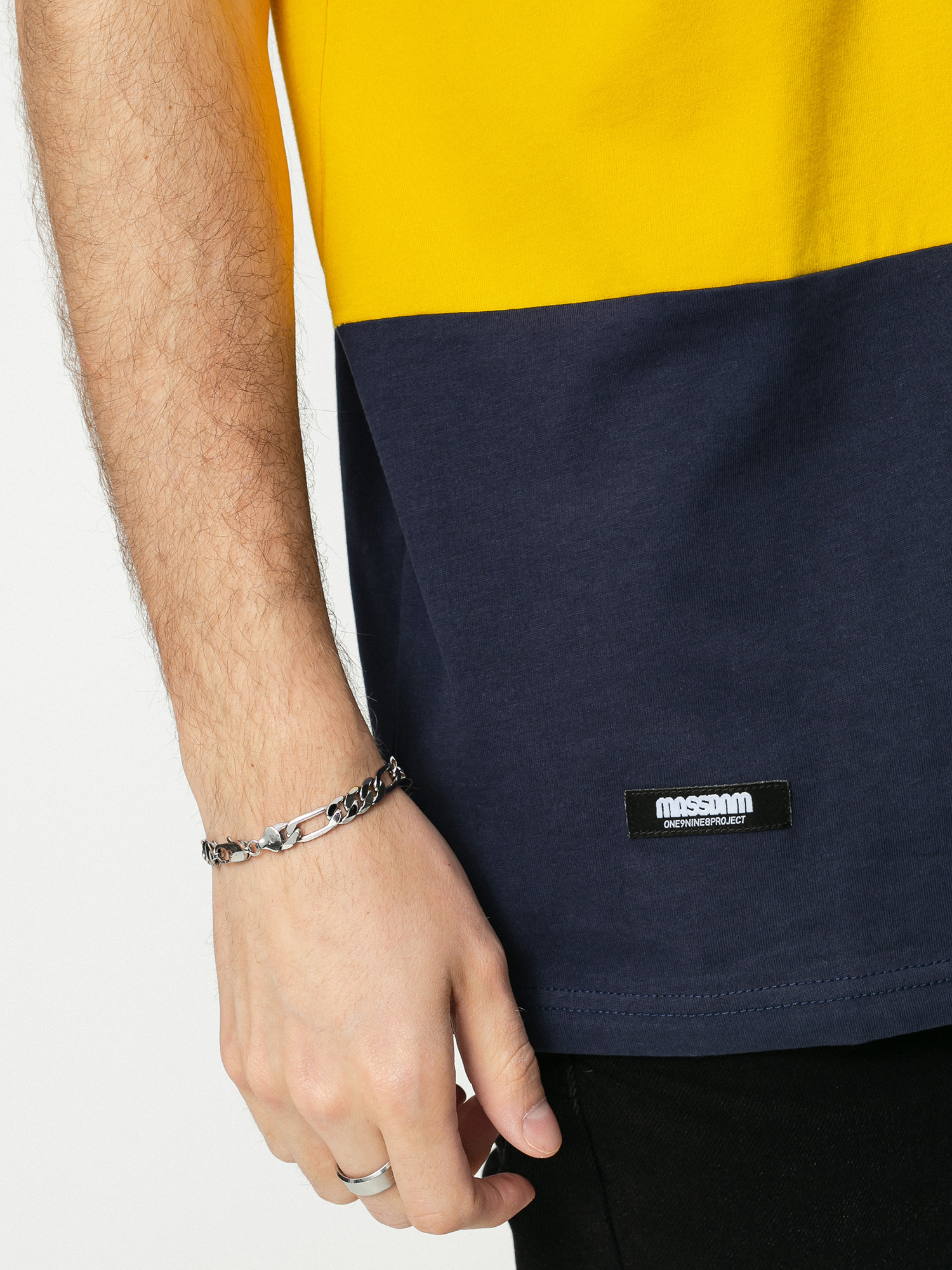 T-shirt MassDnm Zone (white/gold/navy)