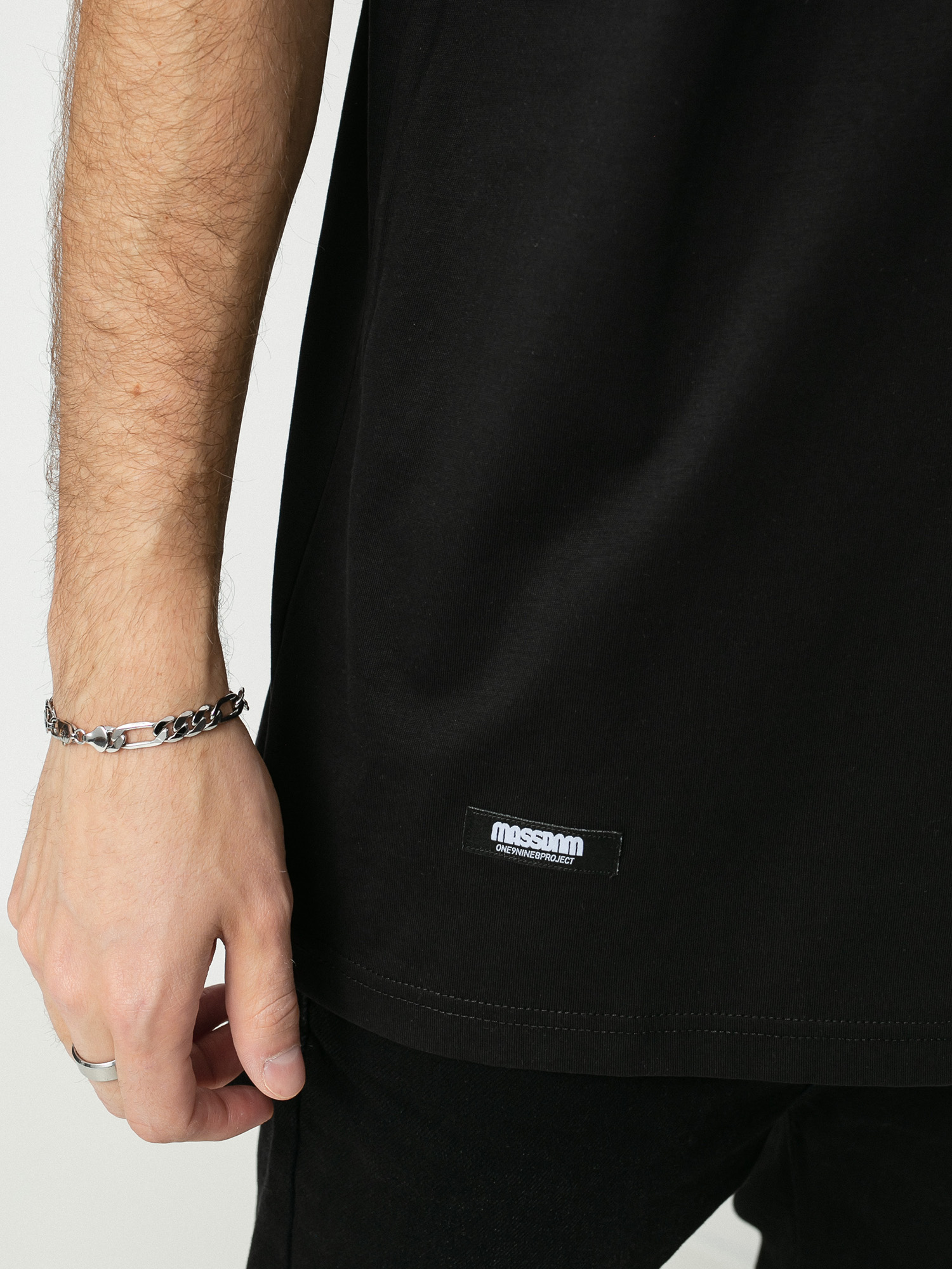 T-shirt MassDnm Special (lt heather/white/black)