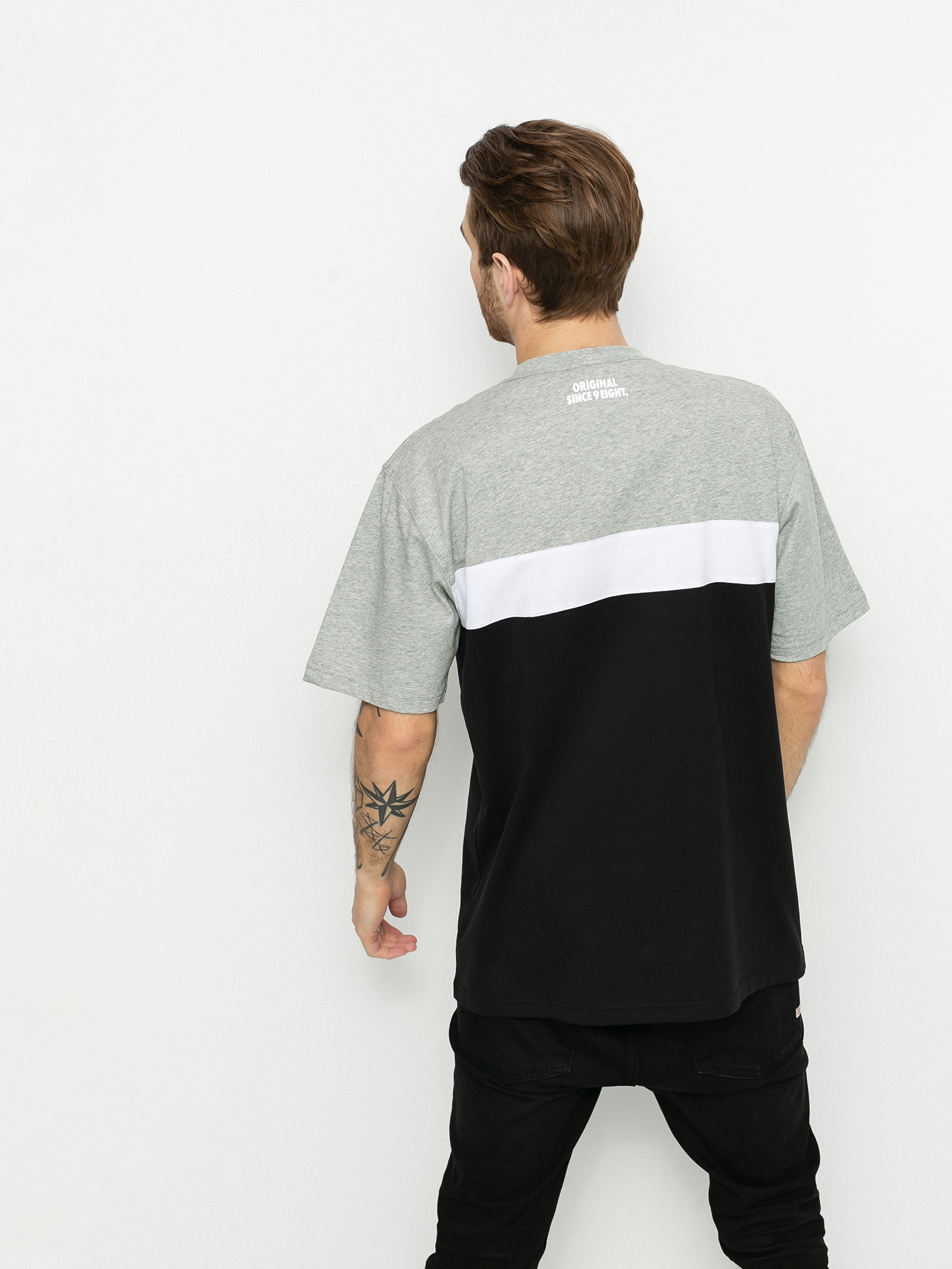 T-shirt MassDnm Special (lt heather/white/black)