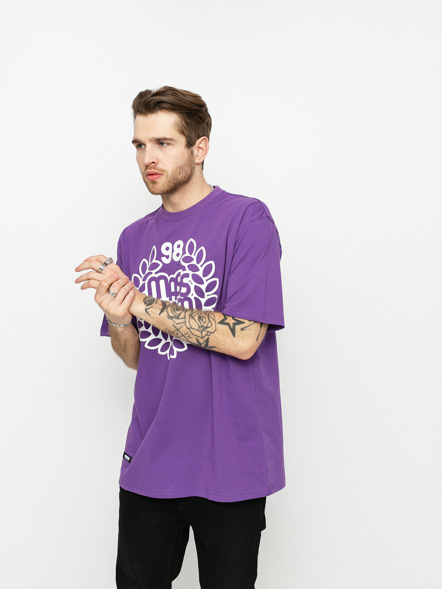 T-shirt MassDnm Base (purple)