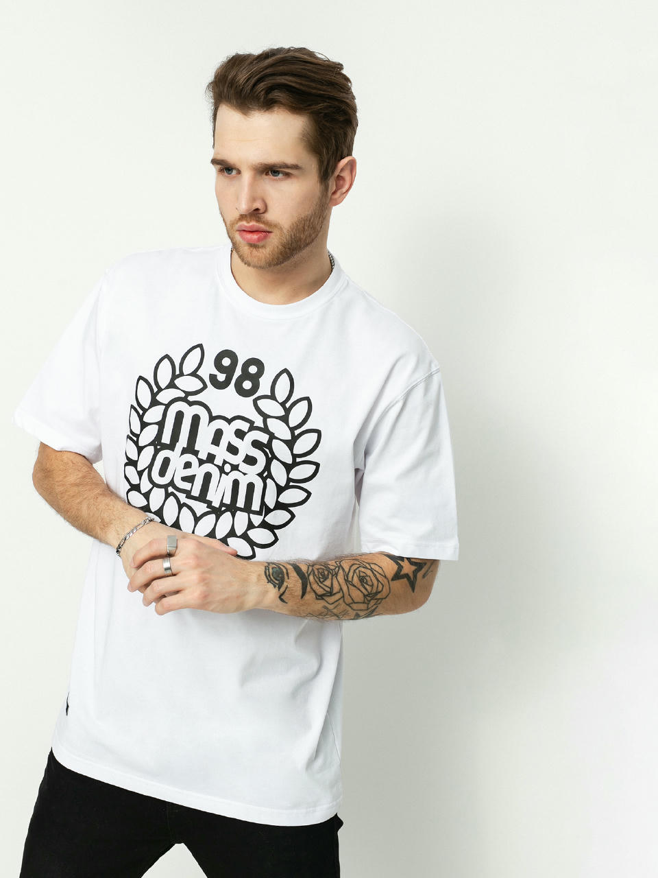 T-shirt MassDnm Base (white)