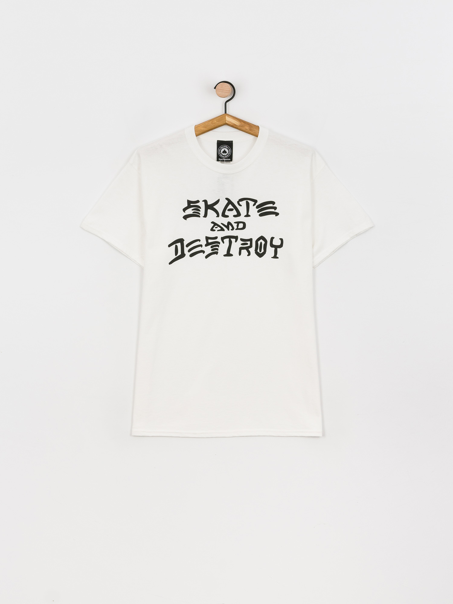 T-shirt Thrasher Skate And Destroy (white)