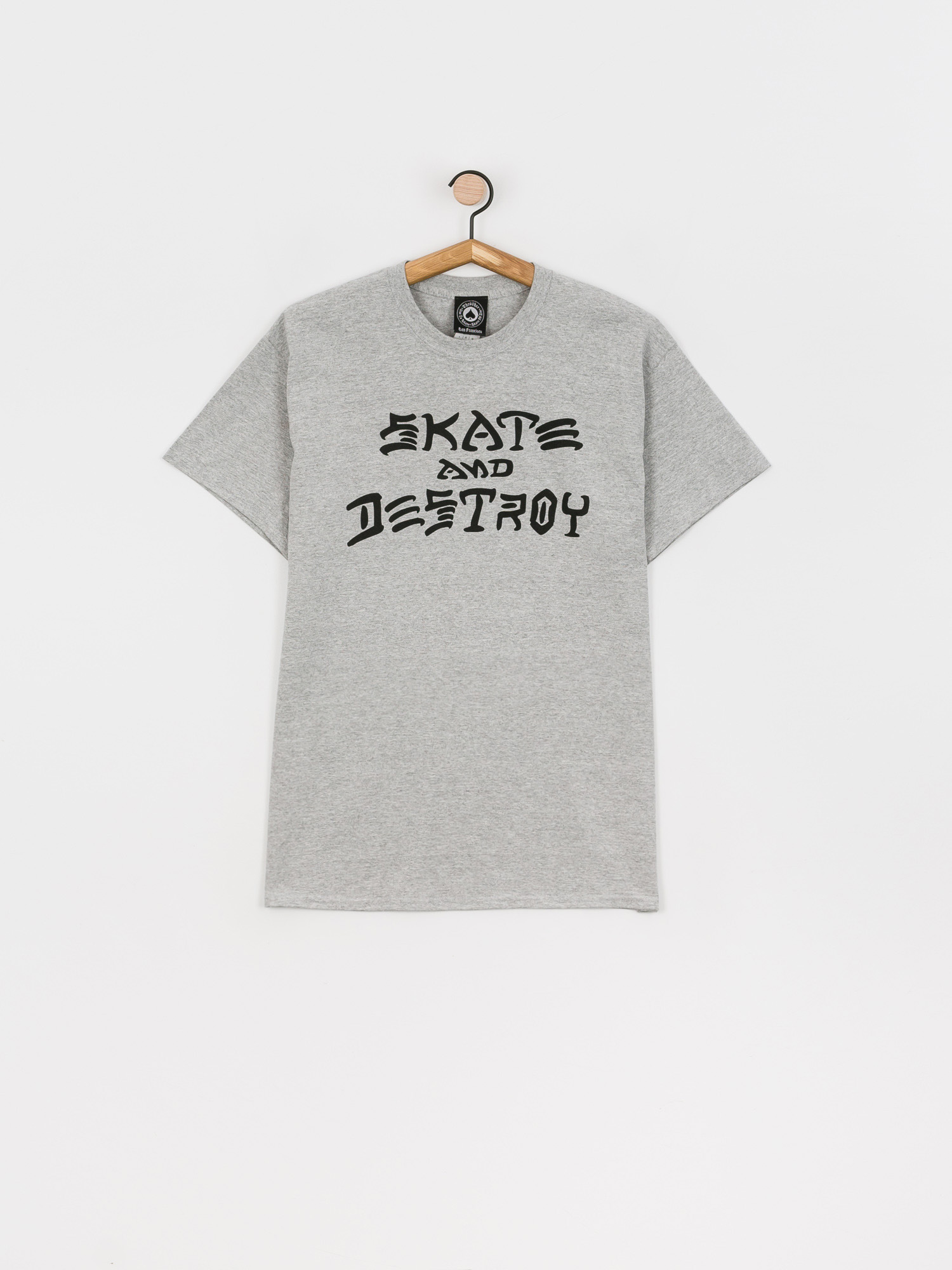 T-shirt Thrasher Skate And Destroy (grey)