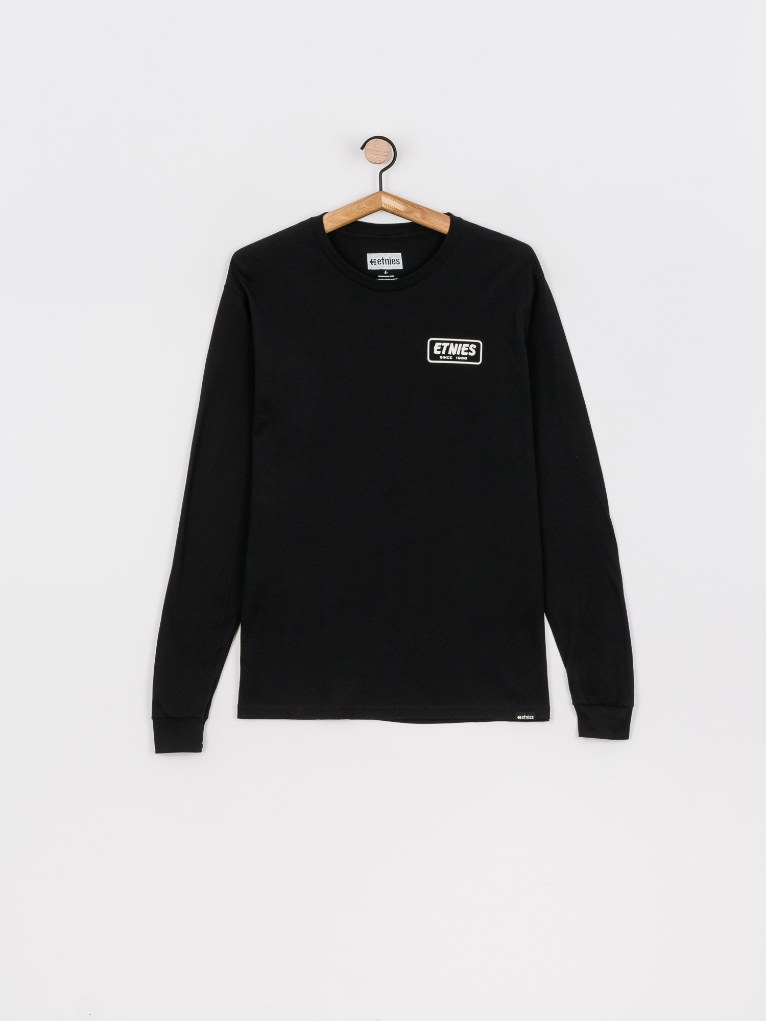Longsleeve Etnies Quality Control (black/white)