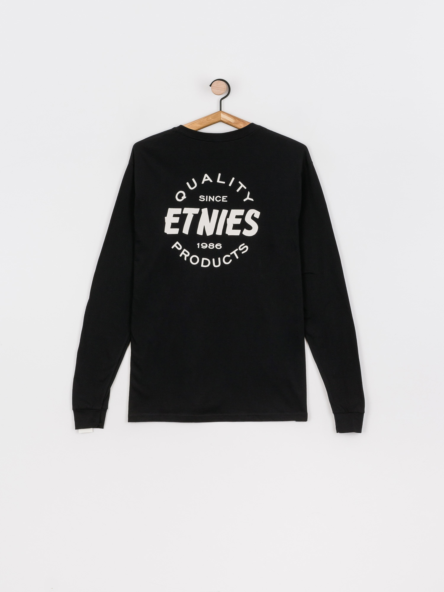 Longsleeve Etnies Quality Control (black/white)