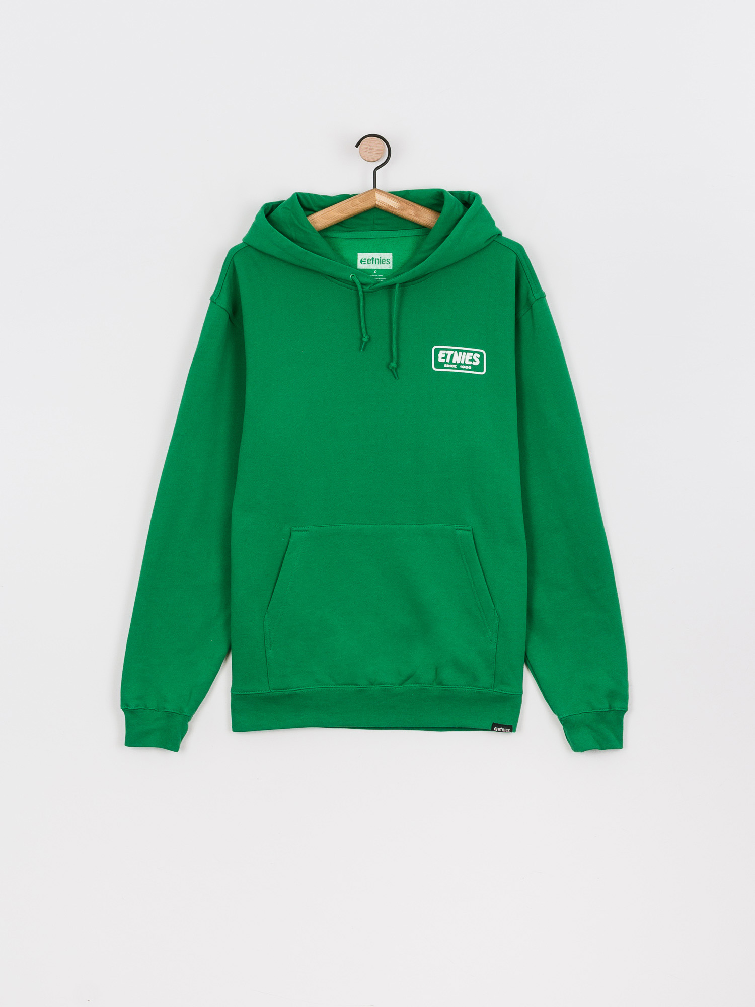 Bluza z kapturem Etnies Quality Control HD (green/white)
