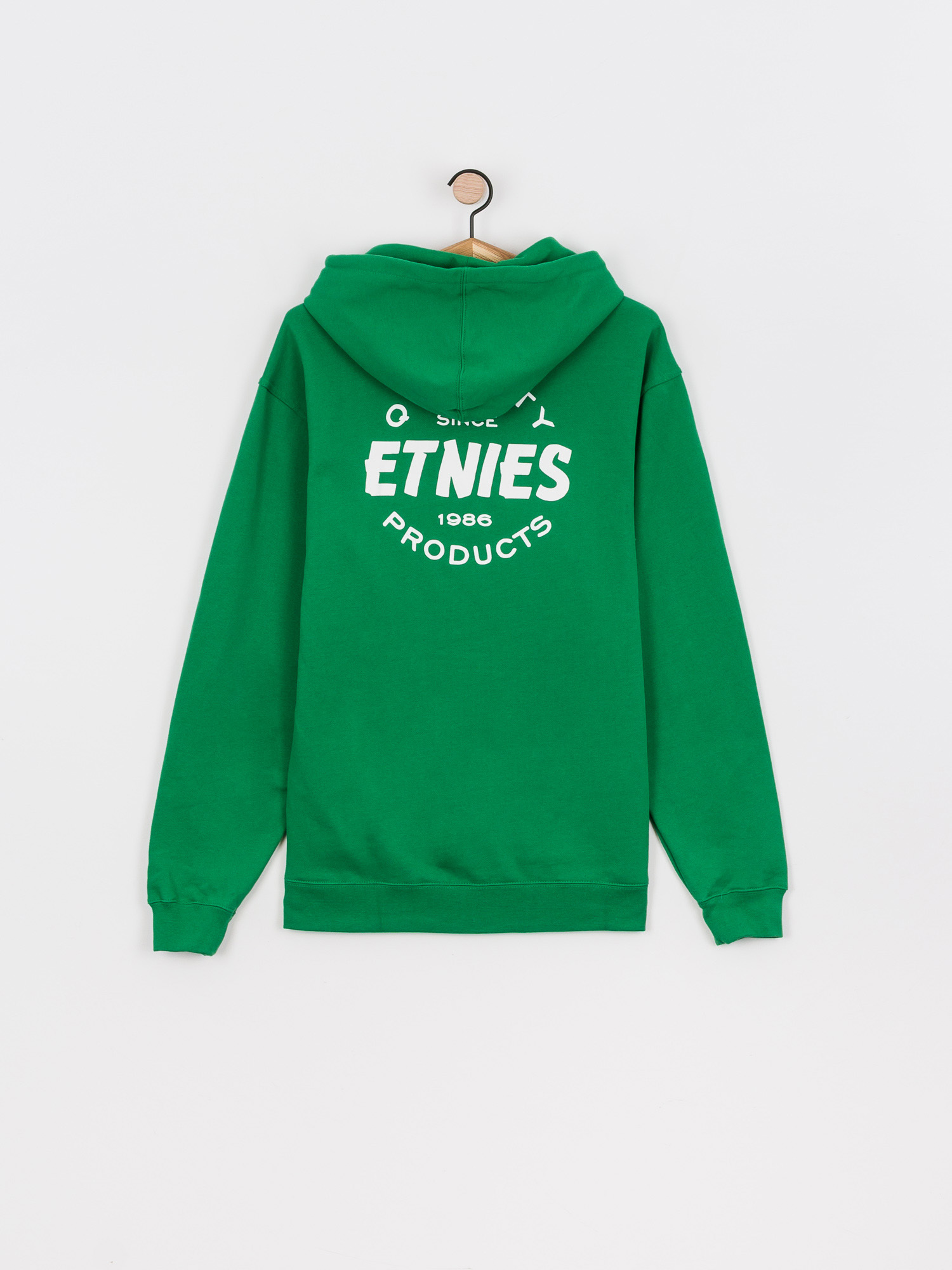 Bluza z kapturem Etnies Quality Control HD (green/white)