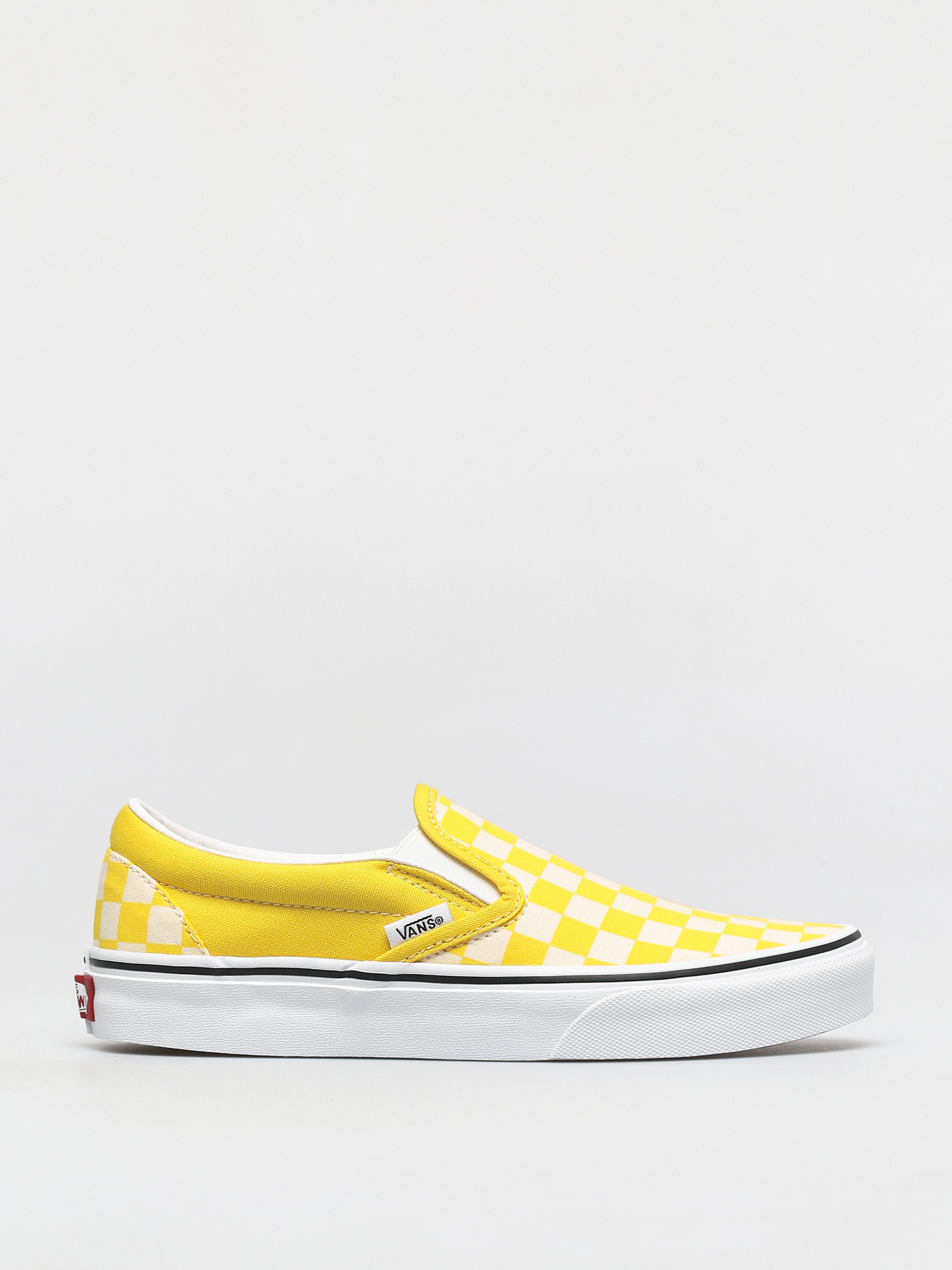 Buty Vans Classic Slip On (checkerboard cyber yellow/true white)