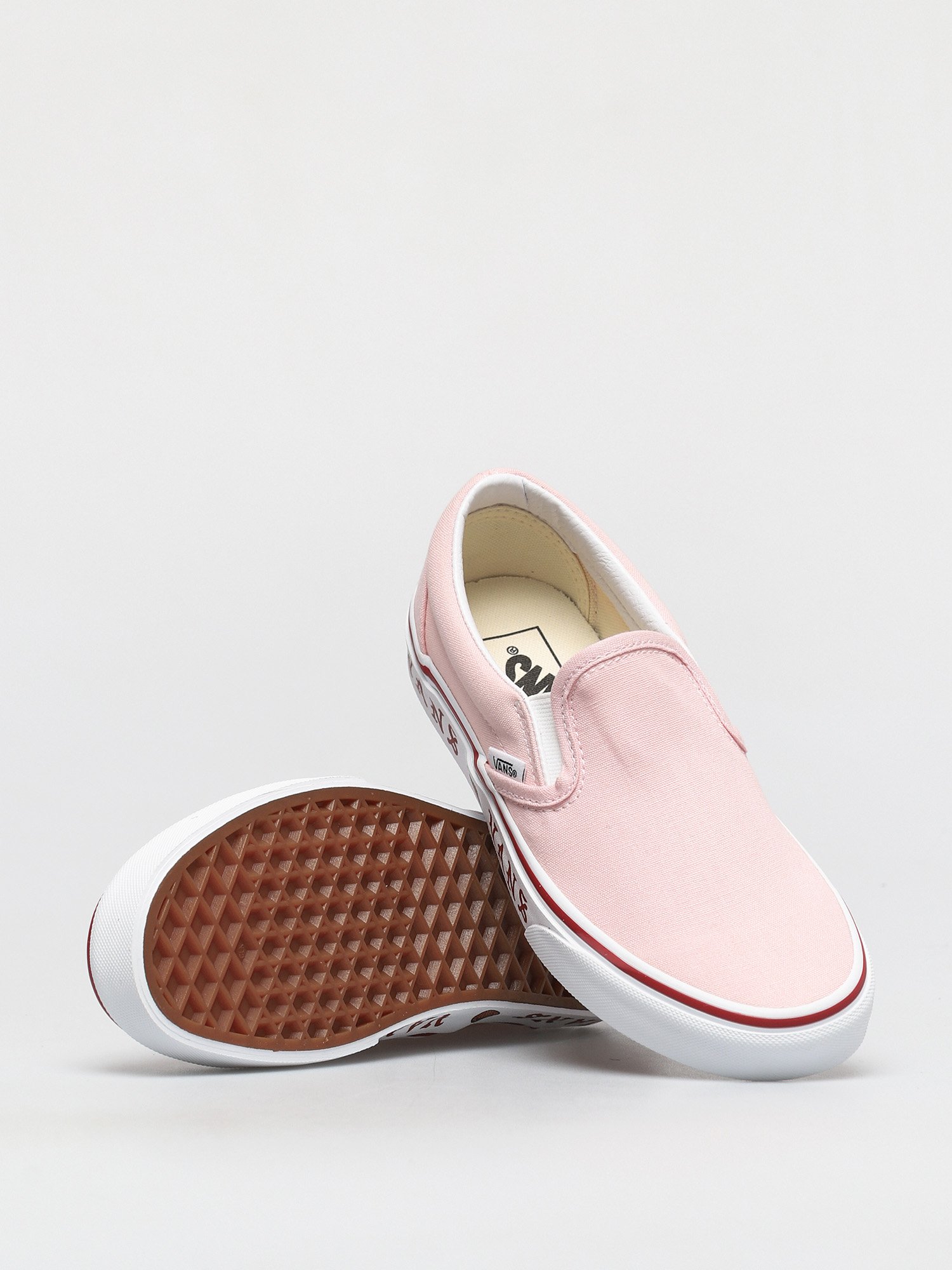 Buty Vans Classic Slip On (sidewall print blushing bride/strawberry)