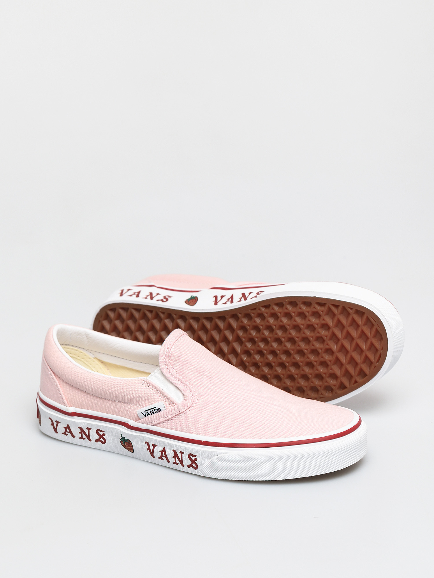 Buty Vans Classic Slip On (sidewall print blushing bride/strawberry)