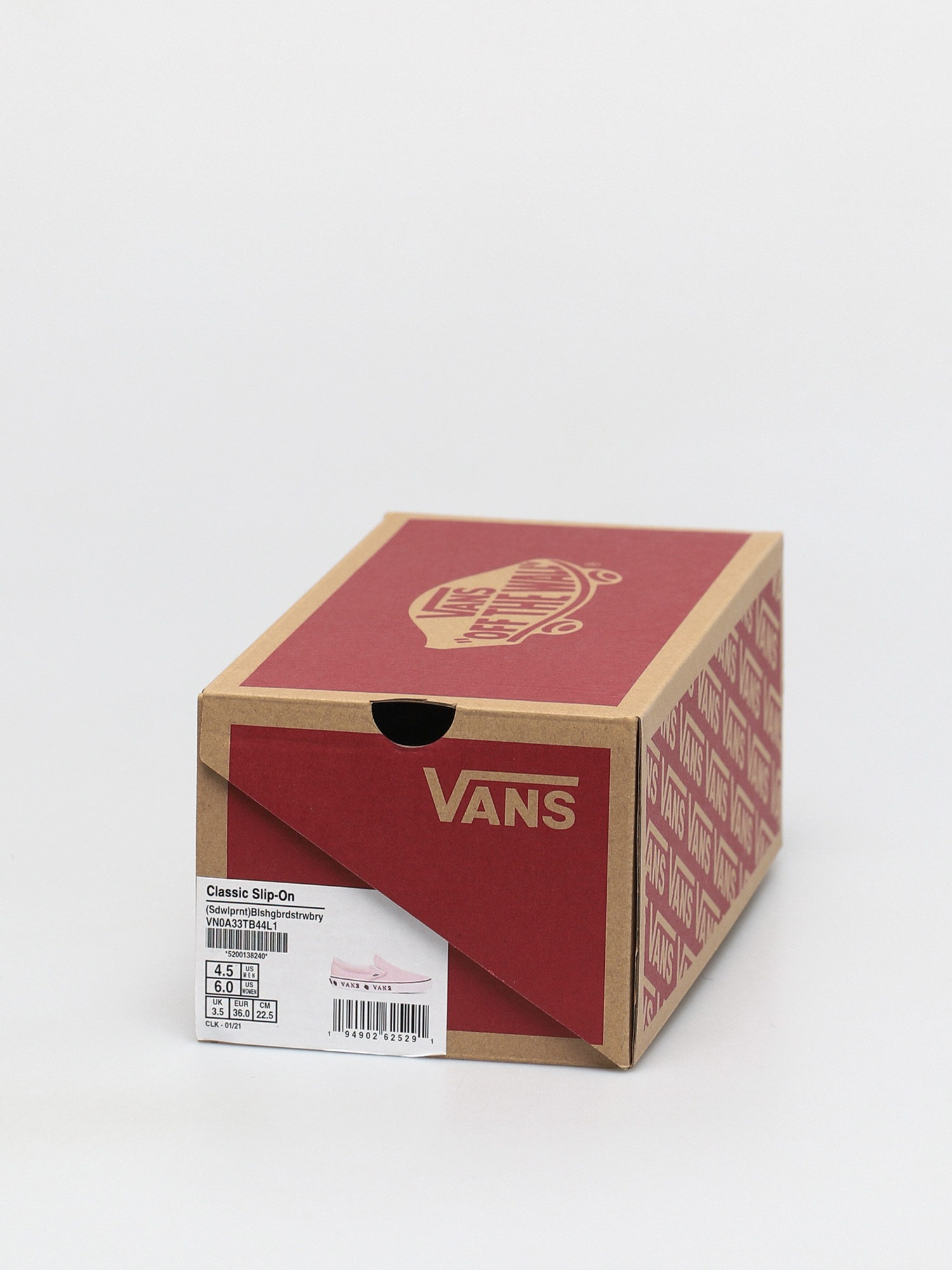 Buty Vans Classic Slip On (sidewall print blushing bride/strawberry)