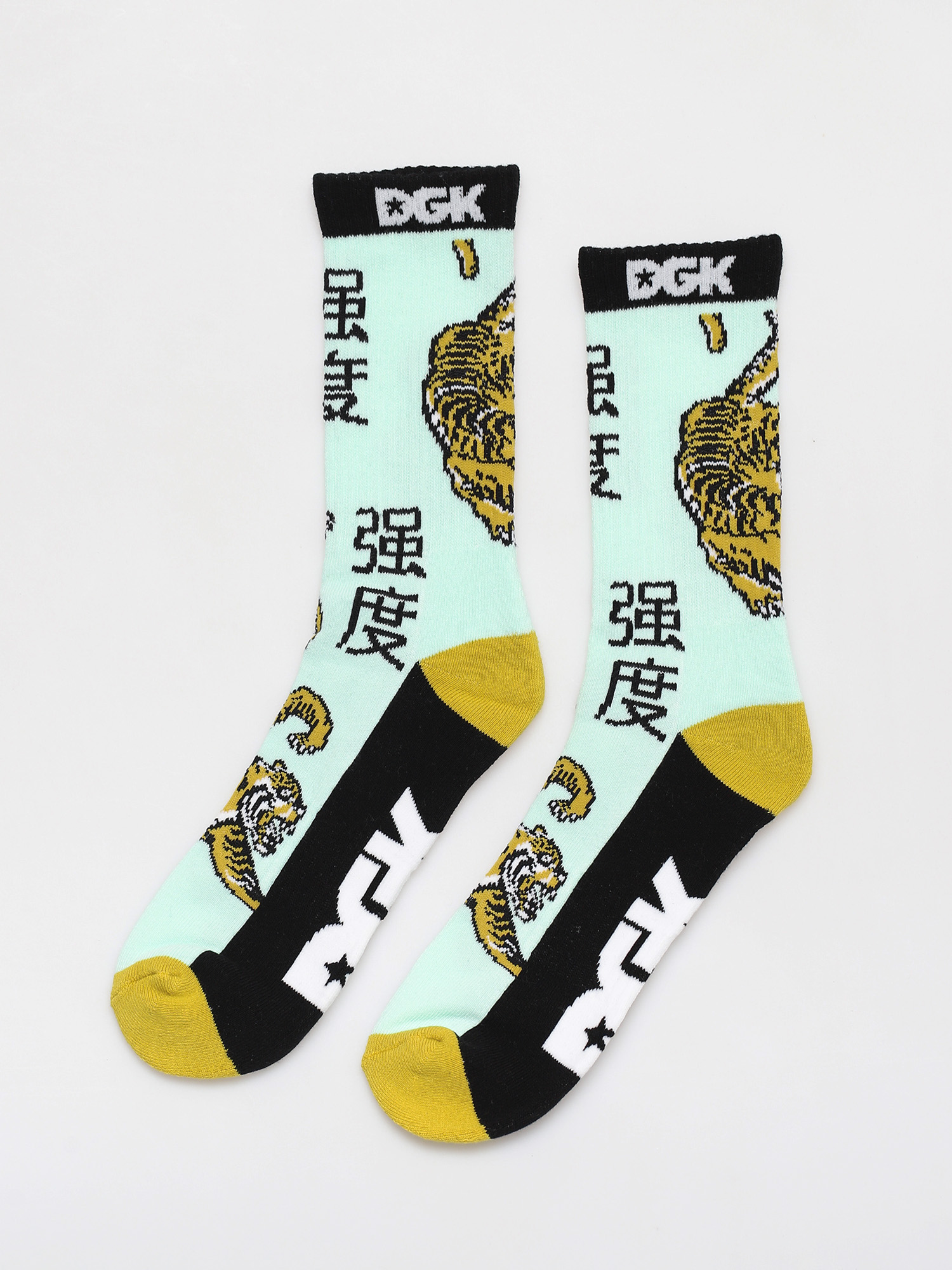 Skarpetki DGK Tiger Style (light green)