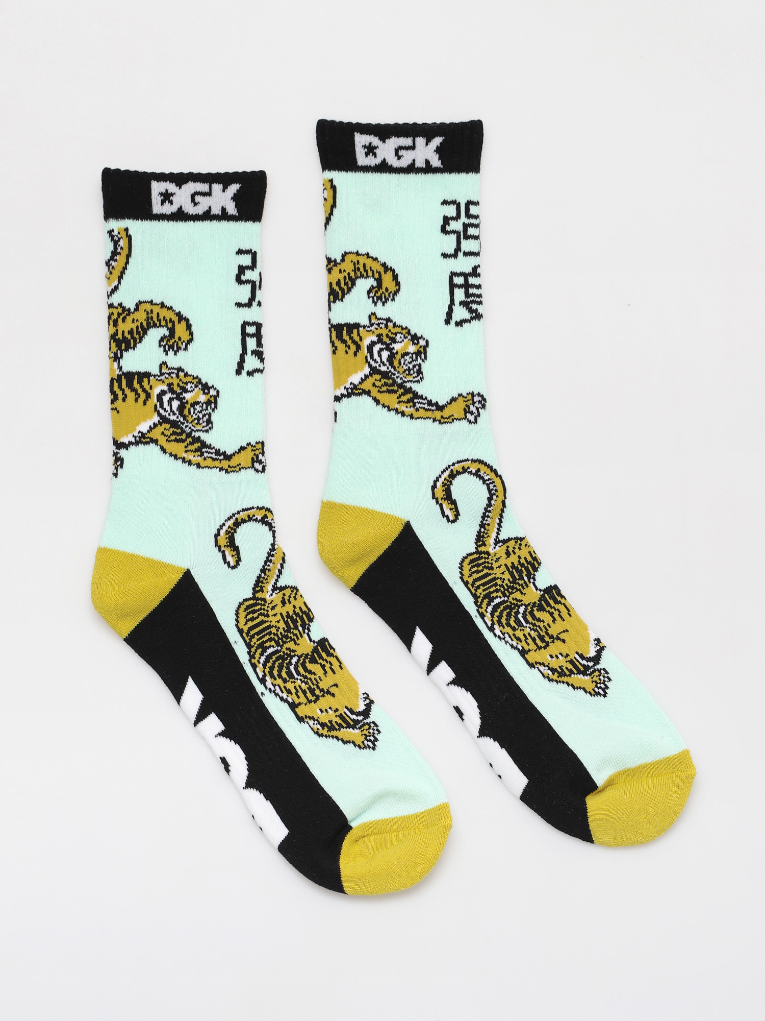 Skarpetki DGK Tiger Style (light green)