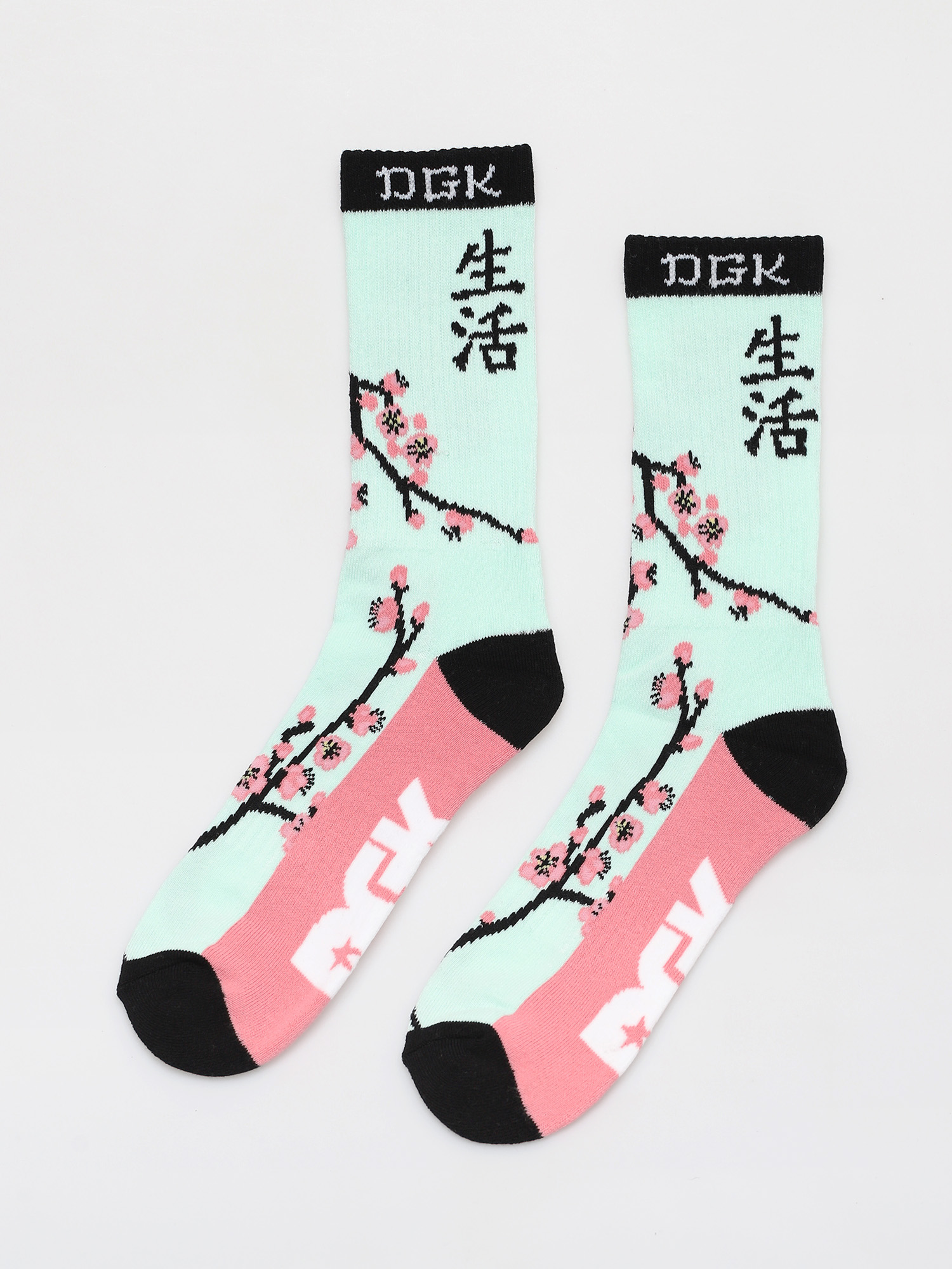 Skarpetki DGK Blossom (light green)