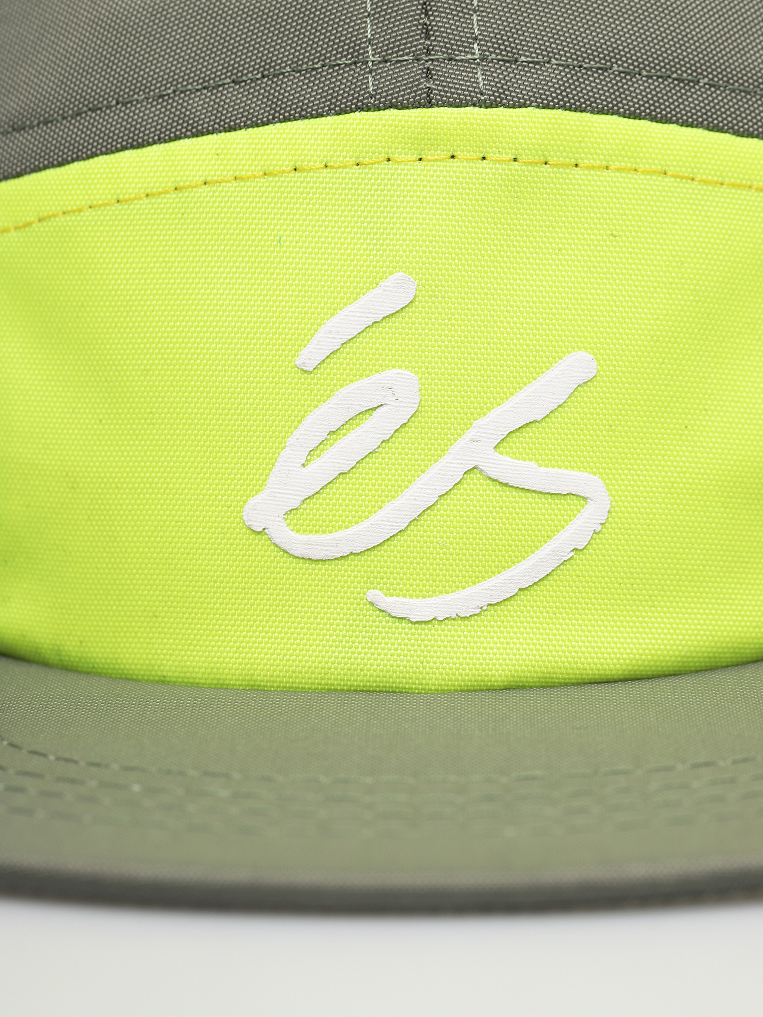 Czapka z daszkiem eS Block Hd Camper Hat (white/green)