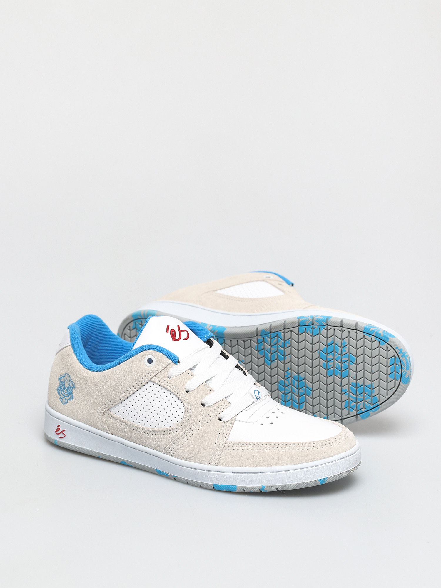 Buty eS Accel Slim (white/blue/red)
