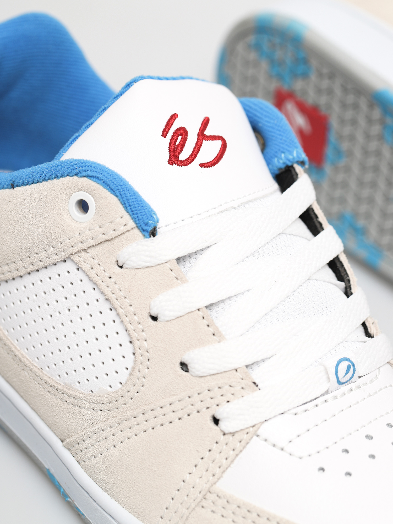 Buty eS Accel Slim (white/blue/red)