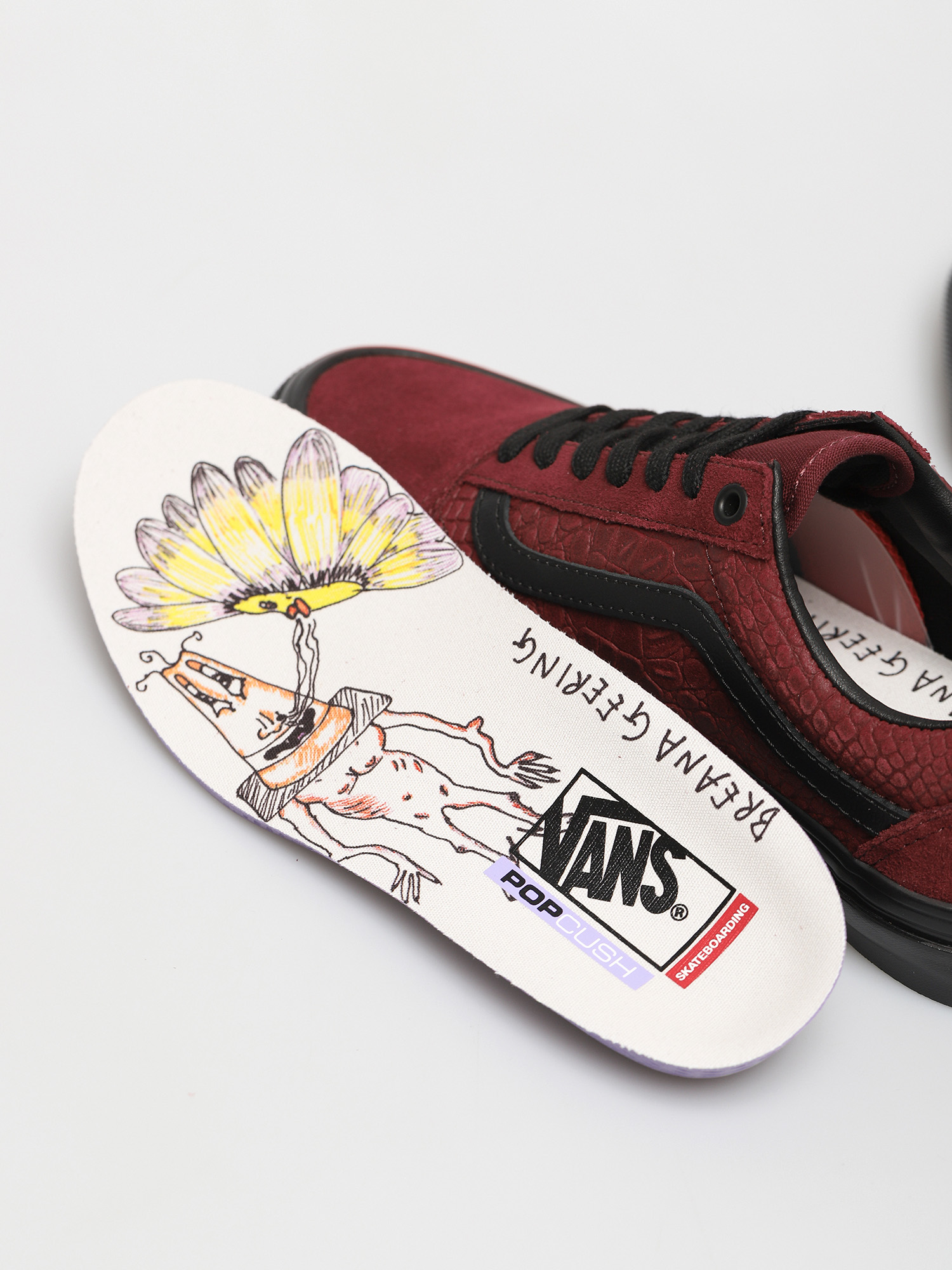 Buty Vans Skate Old Skool (breana geering port/black)