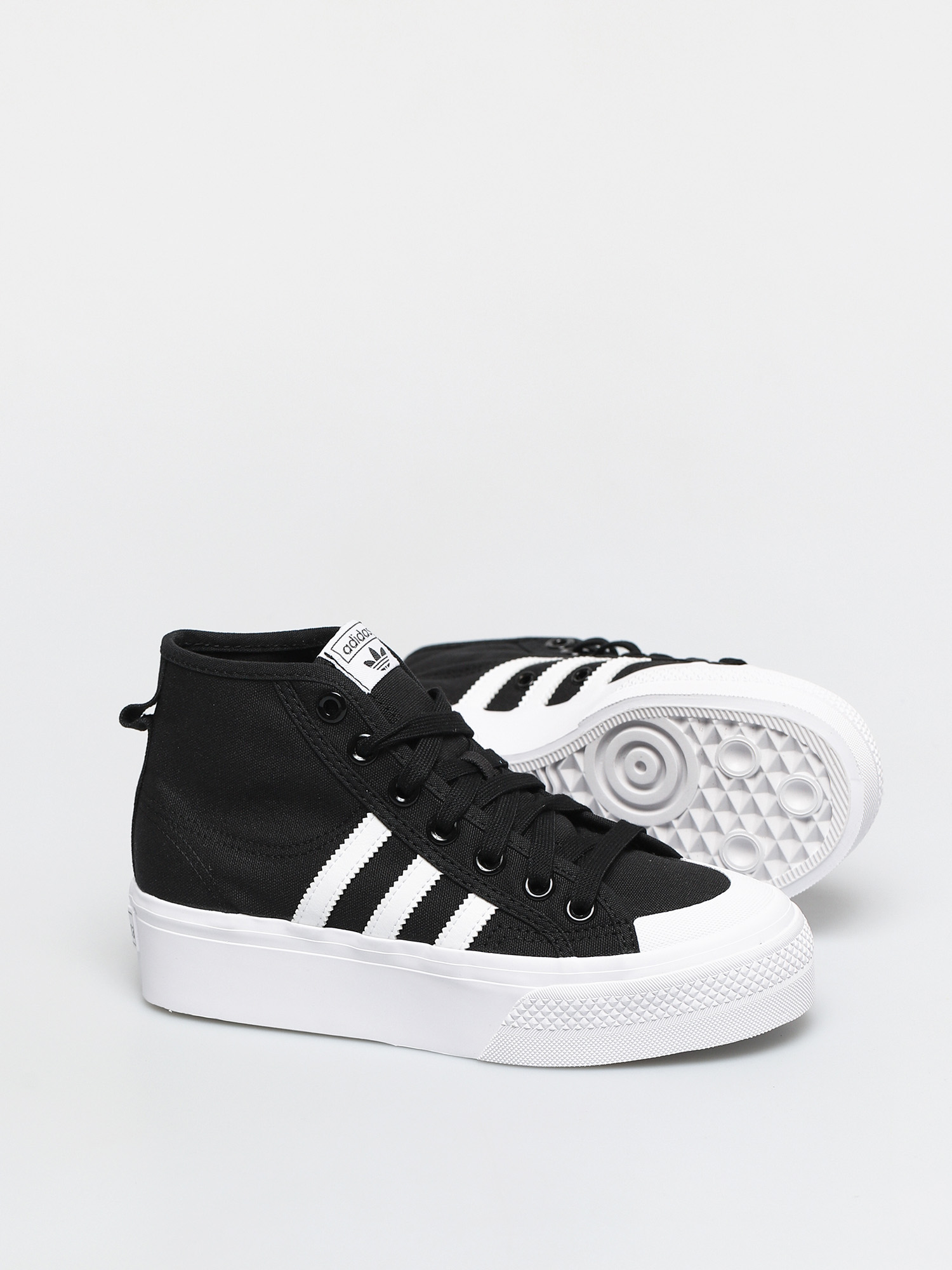 Buty adidas Originals Nizza Platform Mid Wmn (cblack/ftwwht/ftwwht)