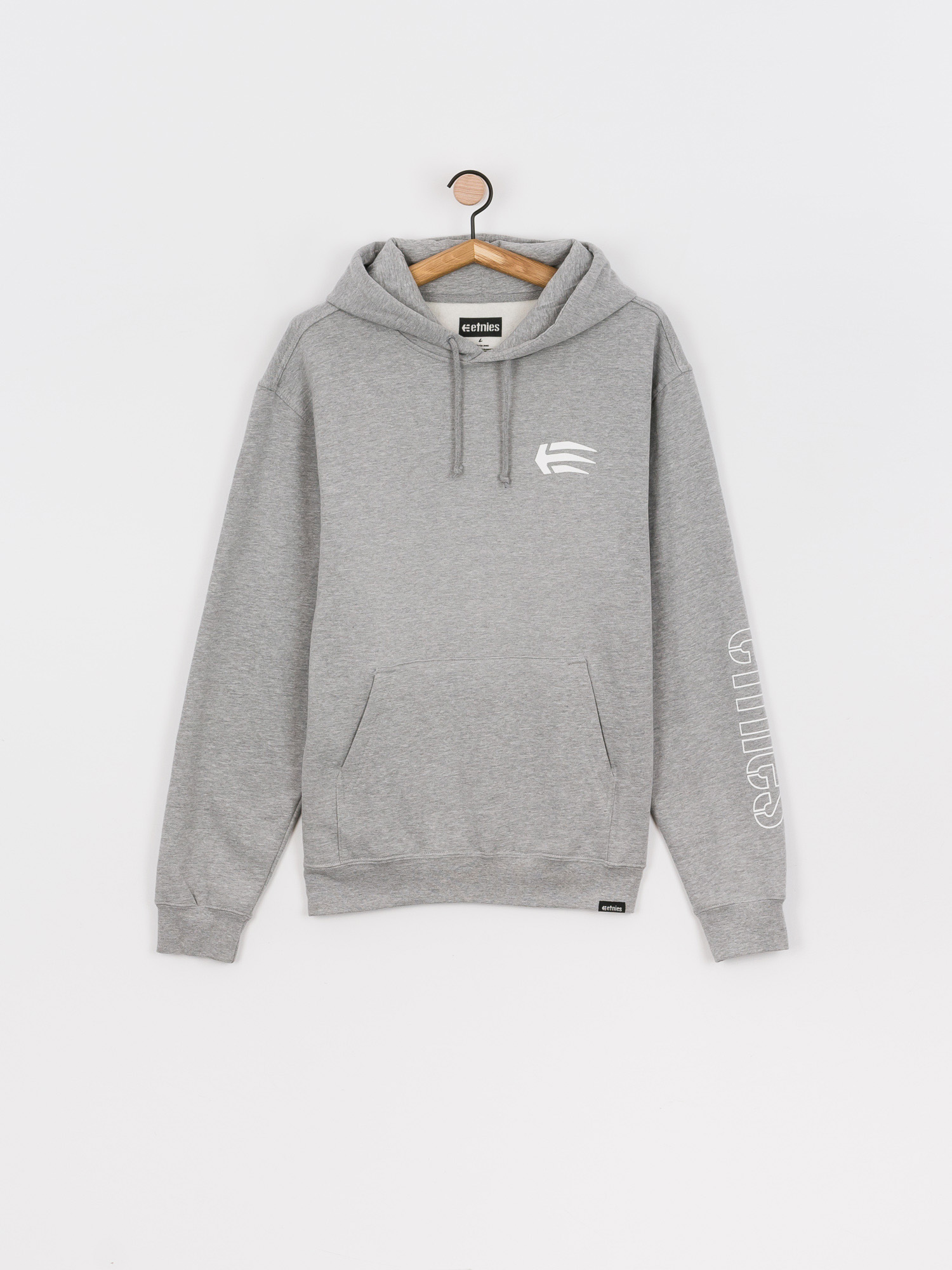 Bluza z kapturem Etnies Joslin HD (grey/white)