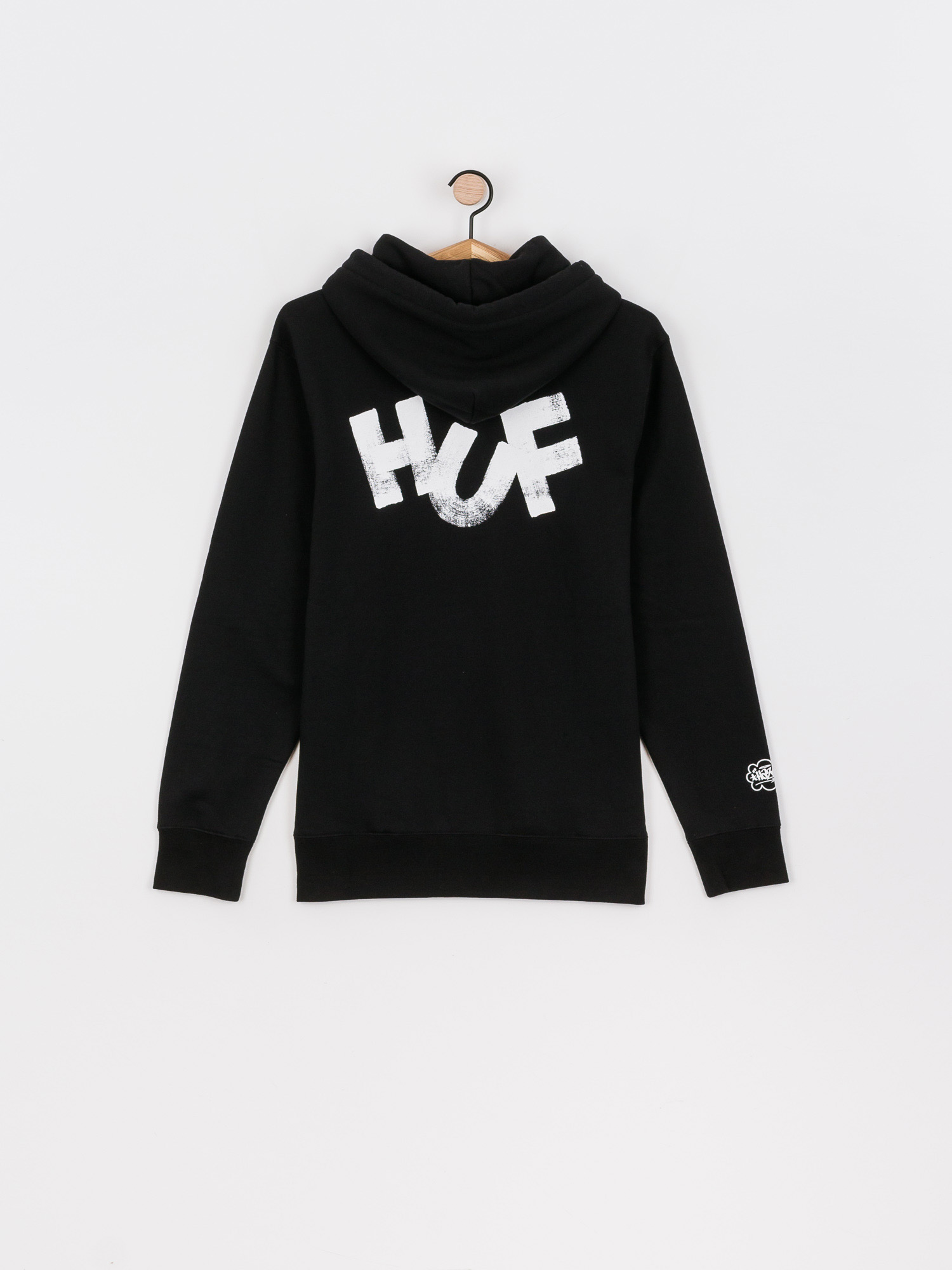 Bluza z kapturem HUF Haze Brush HD (black)