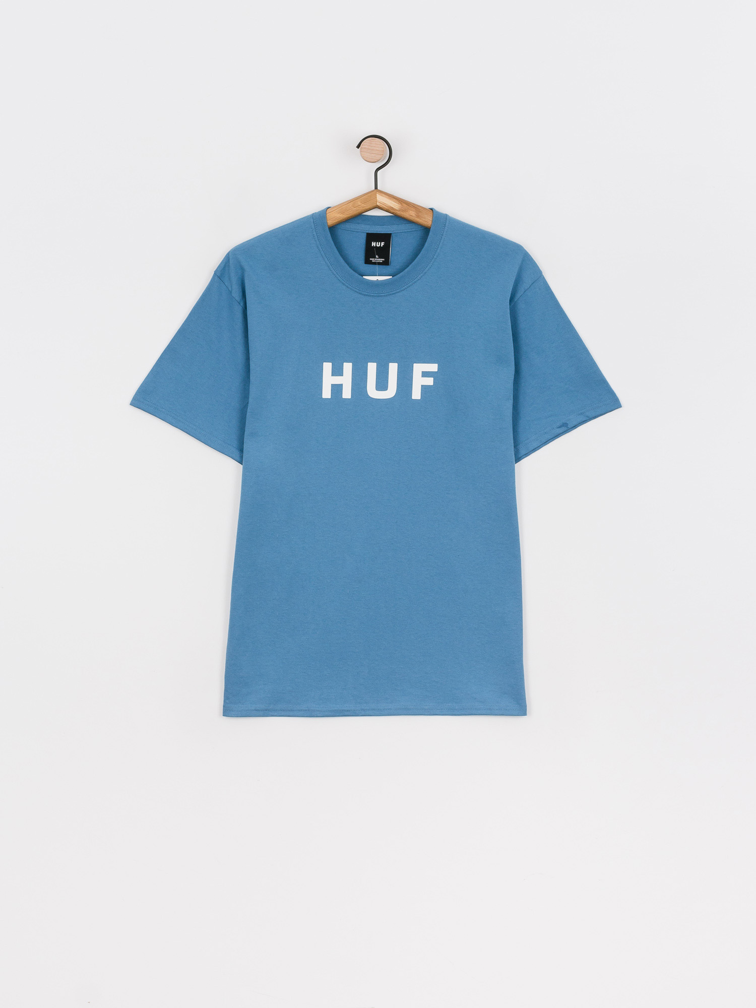 T-shirt HUF Essentials Og Logo (columbia blue)