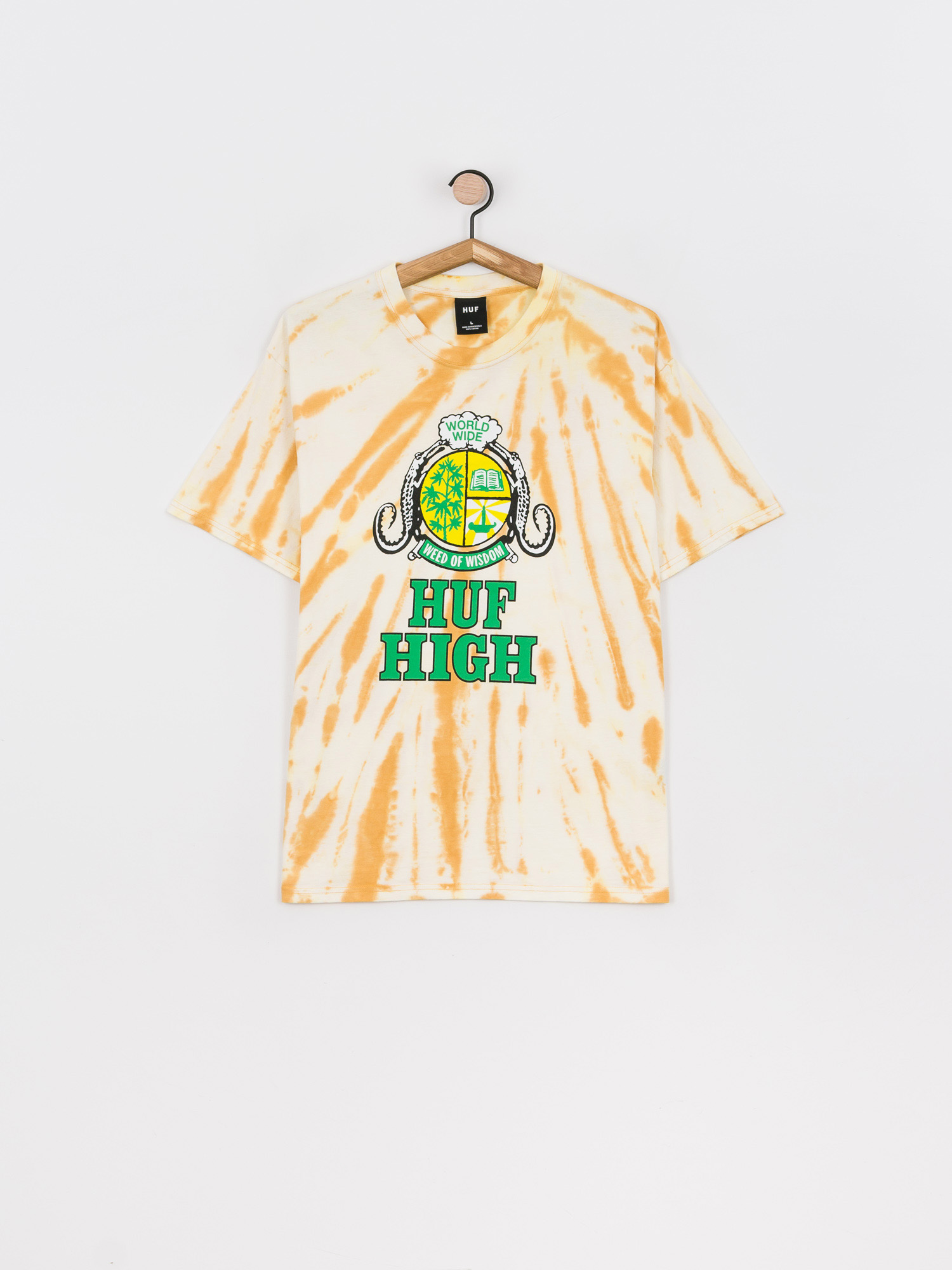 T-shirt HUF High (gold)