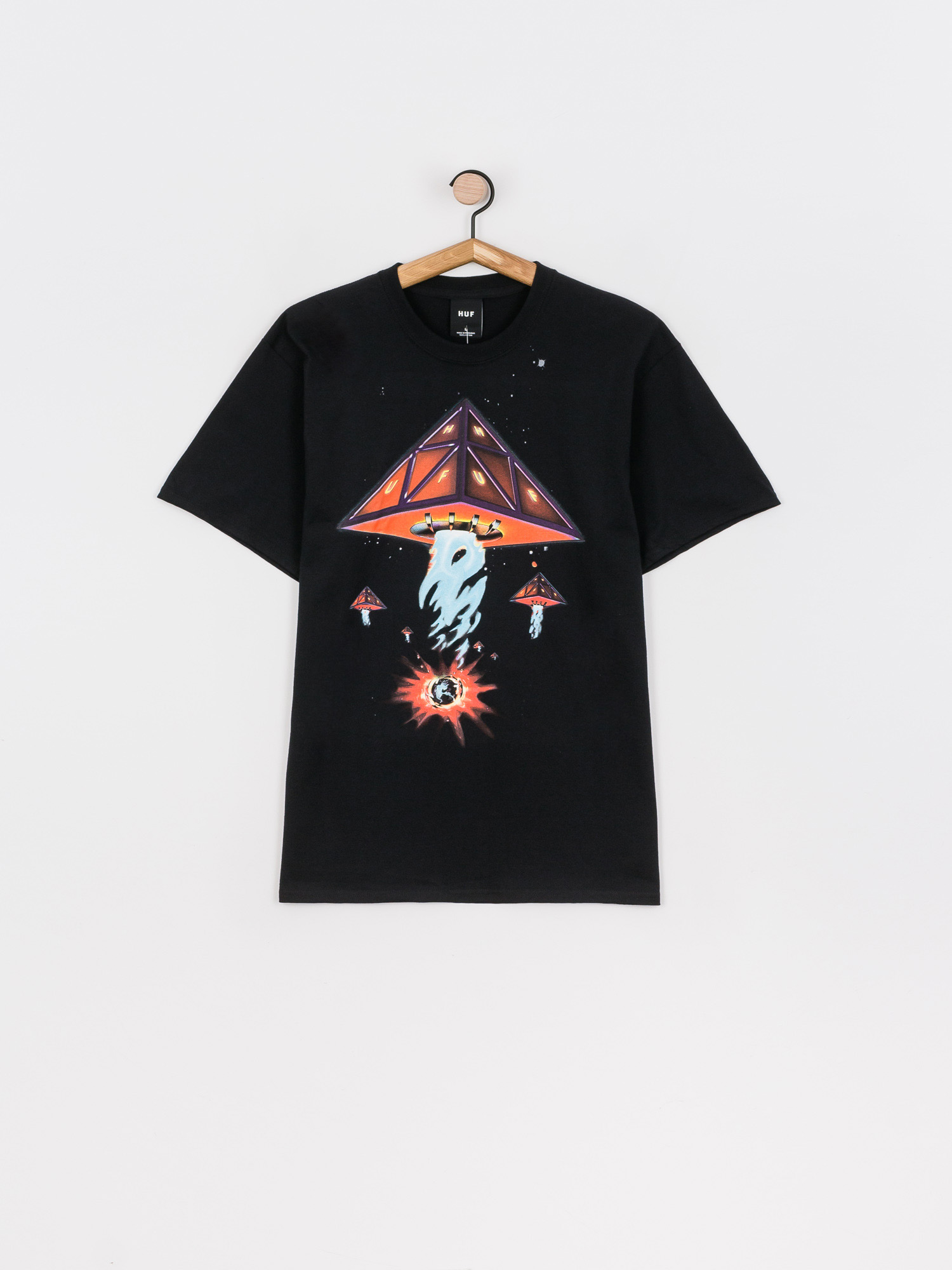 T-shirt HUF Doomsday TT (black)