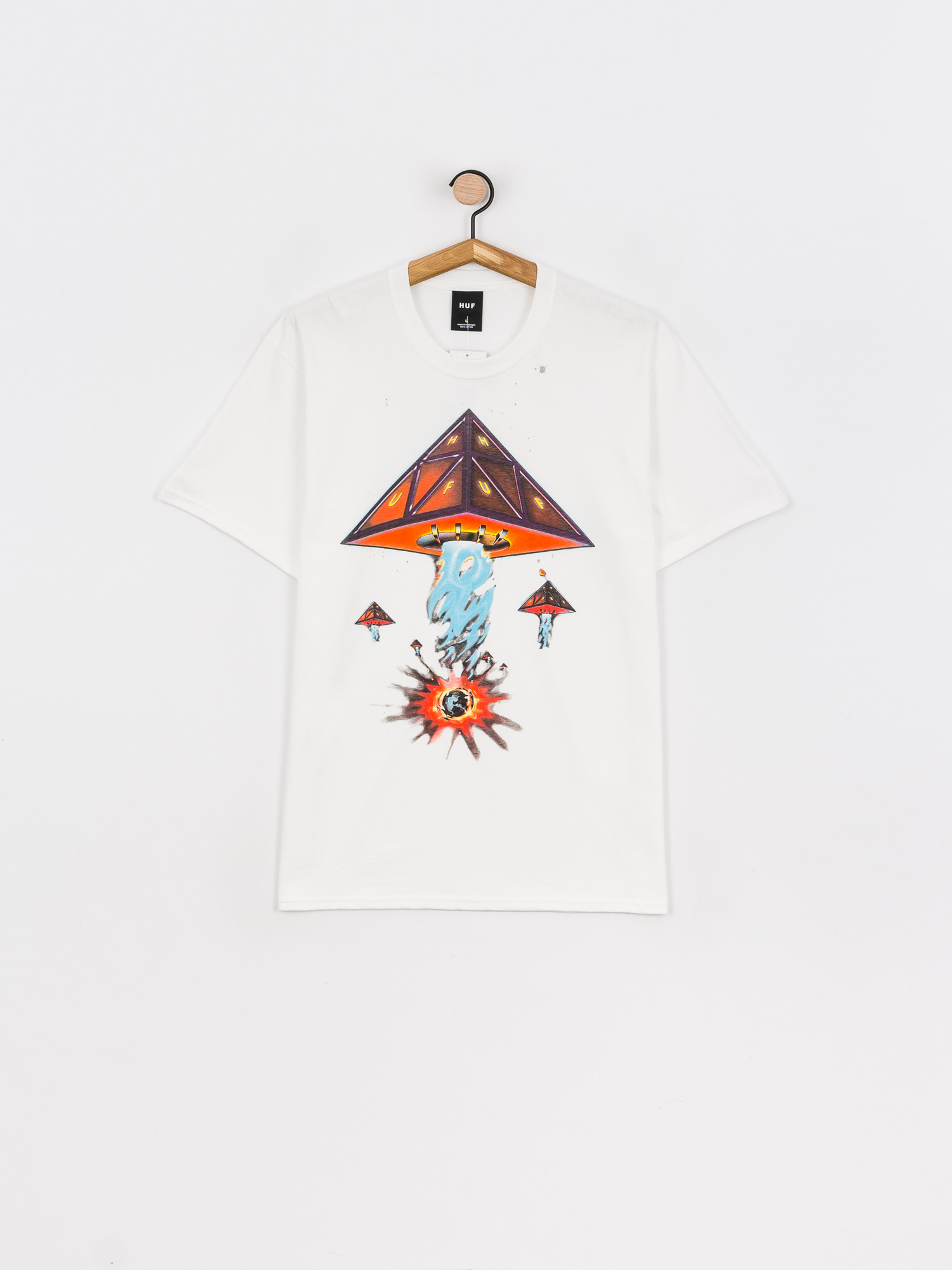 T-shirt HUF Doomsday TT (white)
