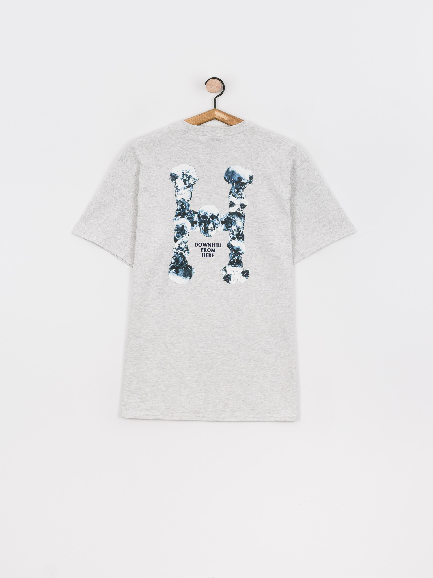 T-shirt HUF Skulls Classic H (ash)