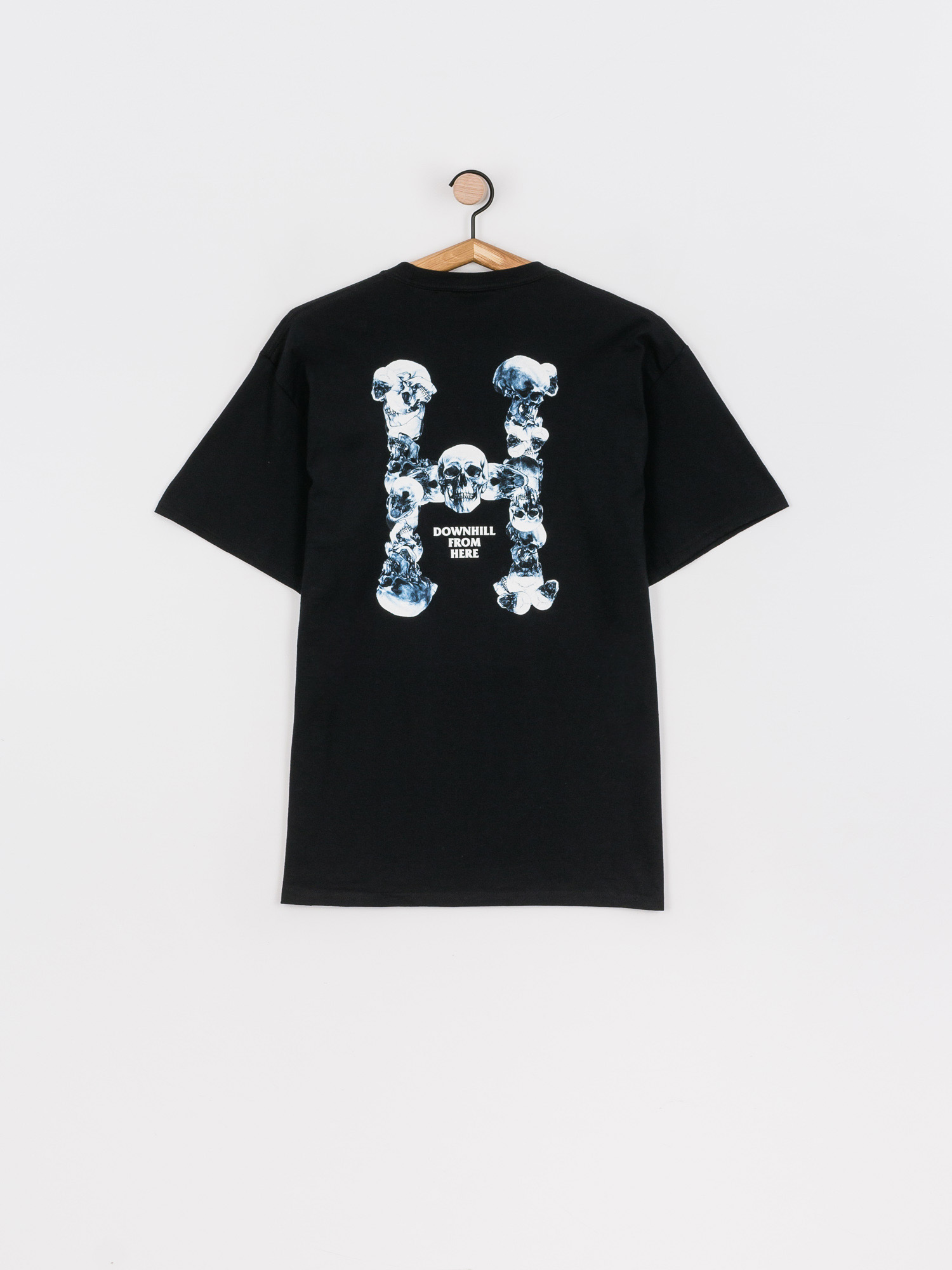 T-shirt HUF Skulls Classic H (black)