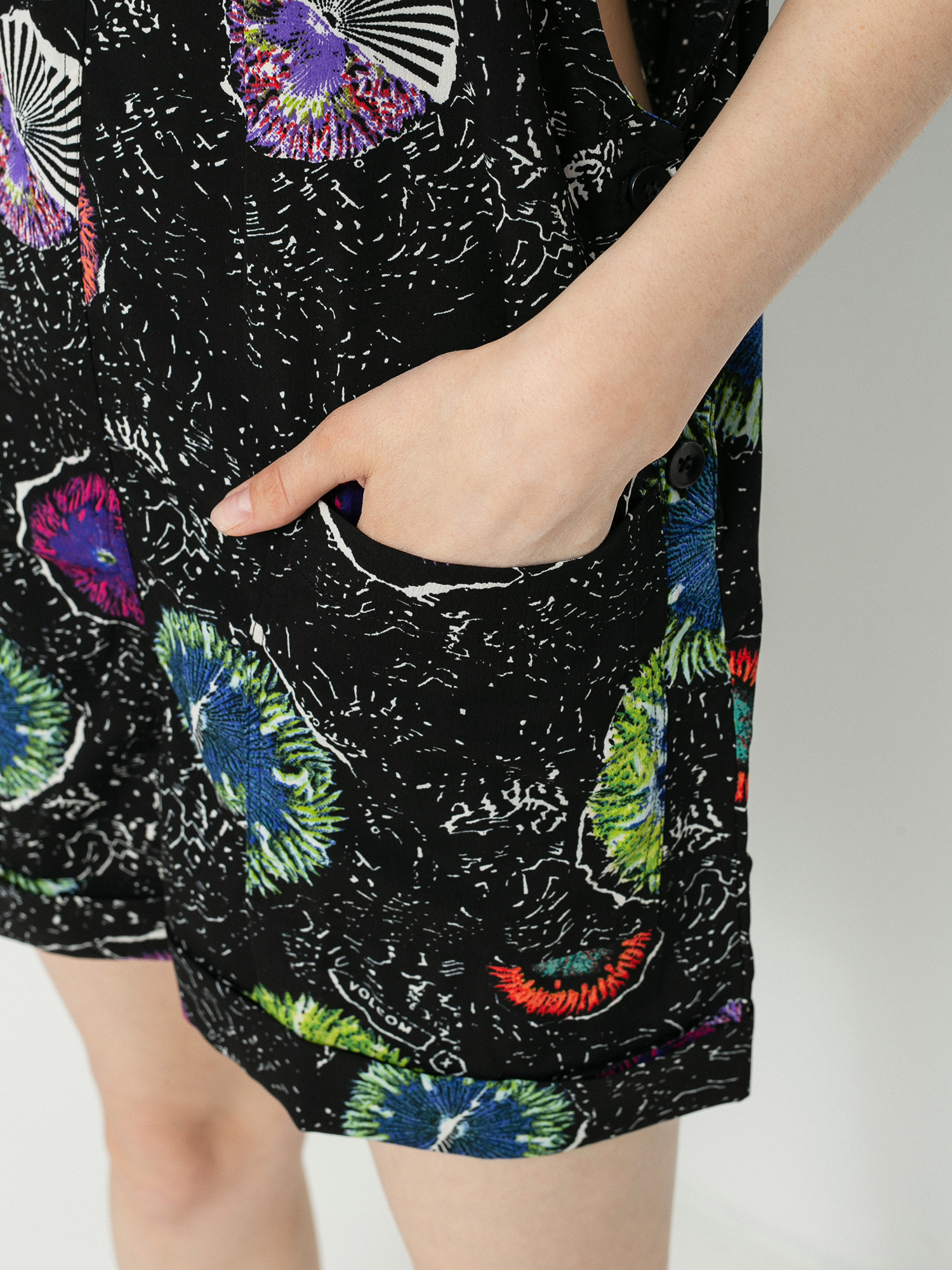 Damski Kombinezon Volcom Coral Morph Romper (multi)