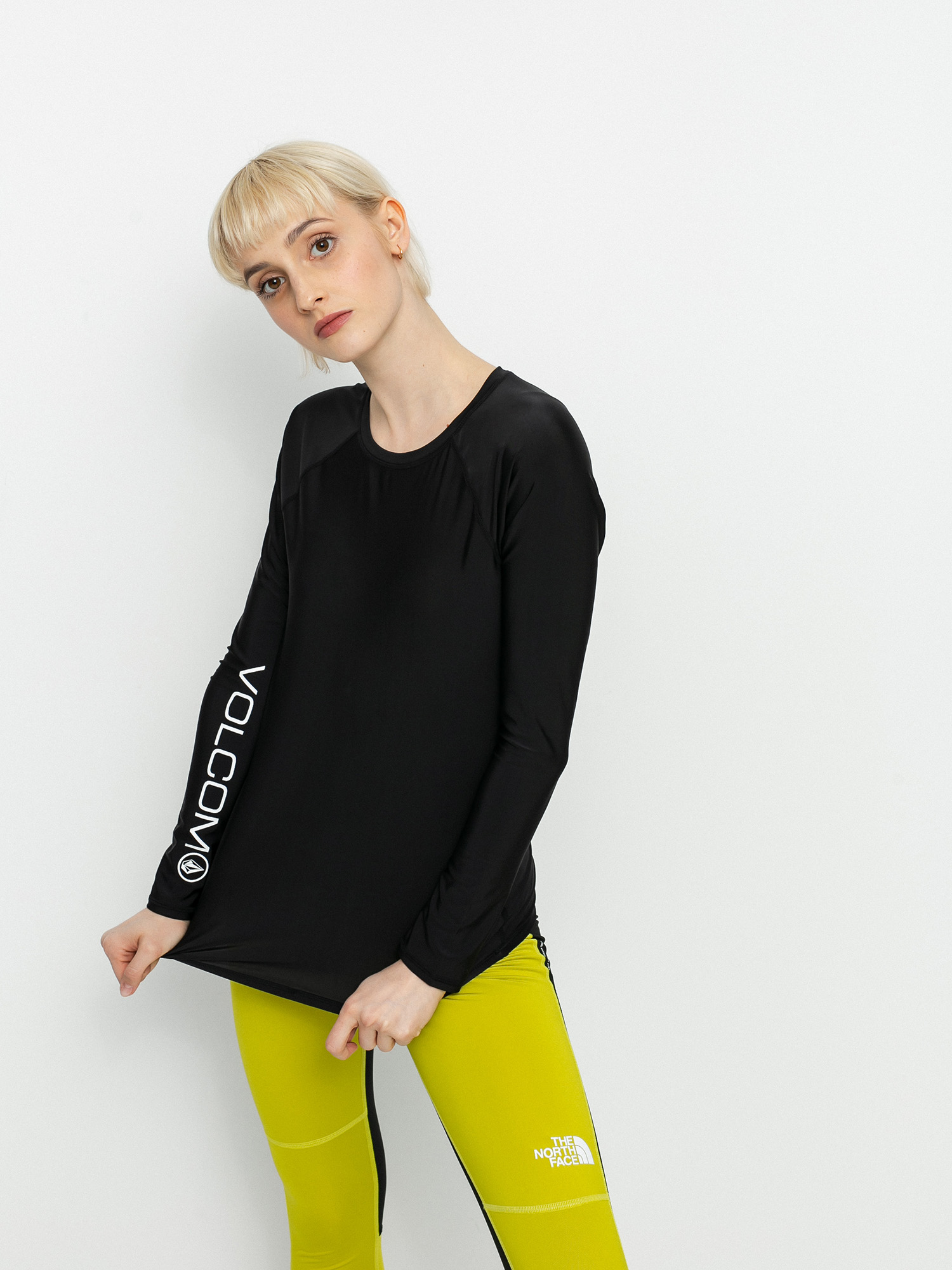 Longsleeve Volcom Simply Core Wmn (black)