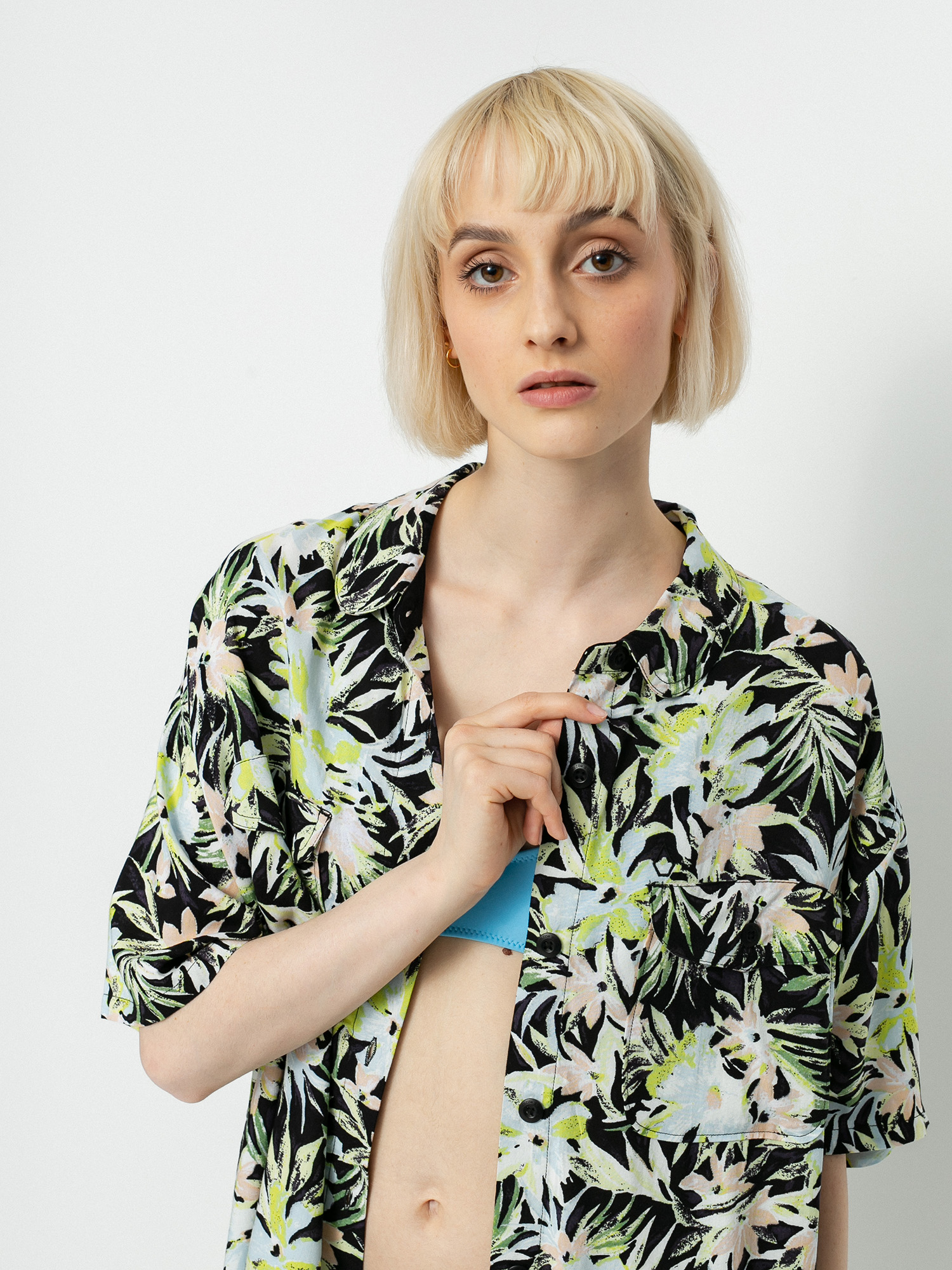 Koszula Volcom Thats My Type Overshirt Wmn (lime)