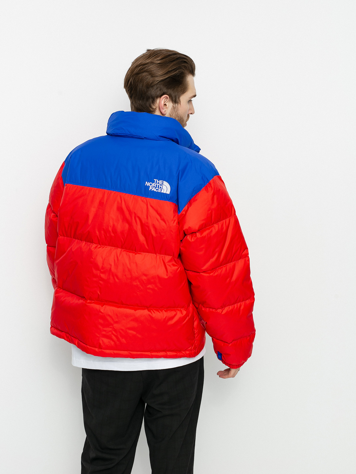 Kurtka The North Face 1996 Retro Nuptse (horizon red/tnf blue)