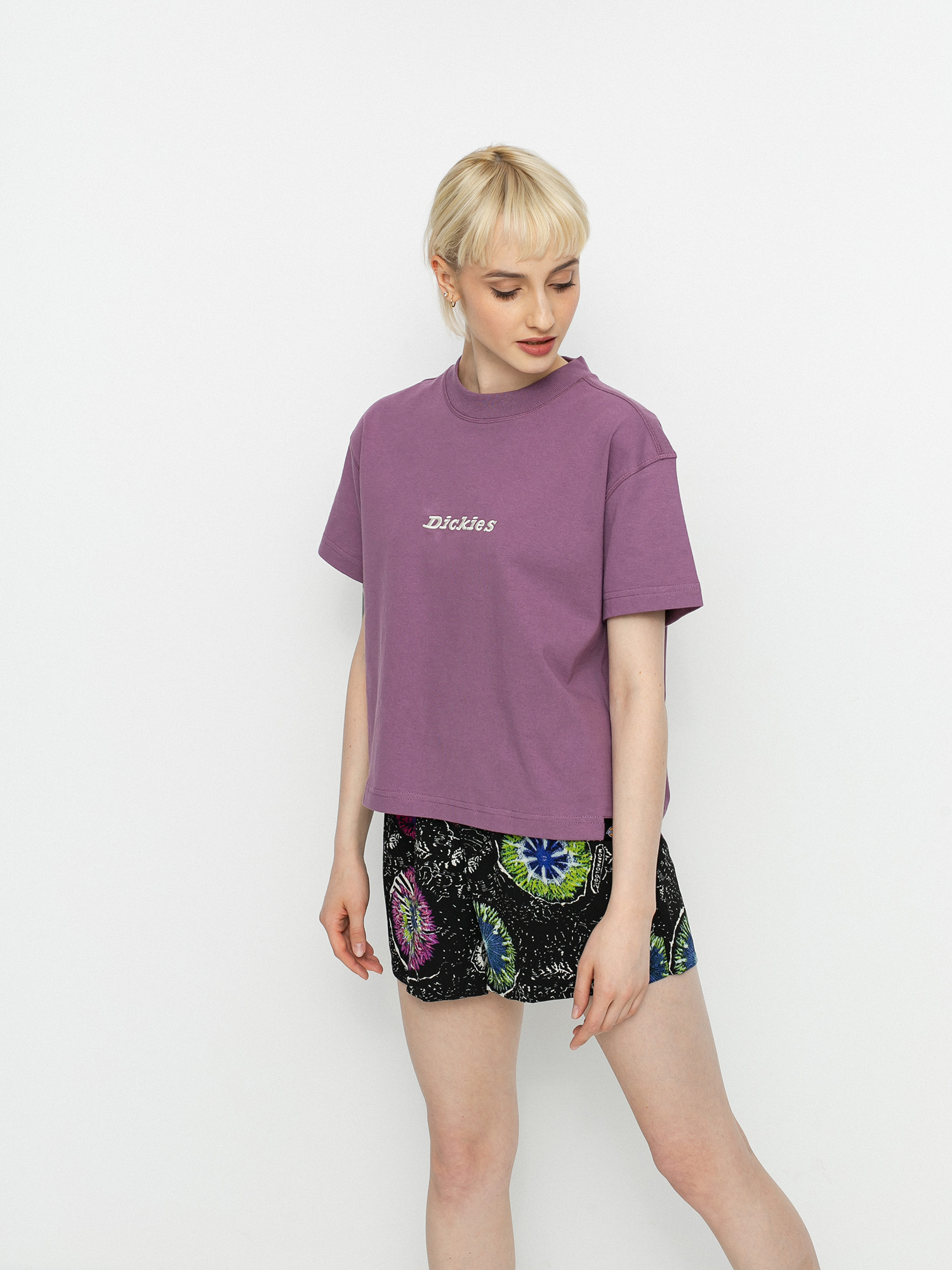 T-shirt Dickies Loretto Wmn (purple gumdrop)