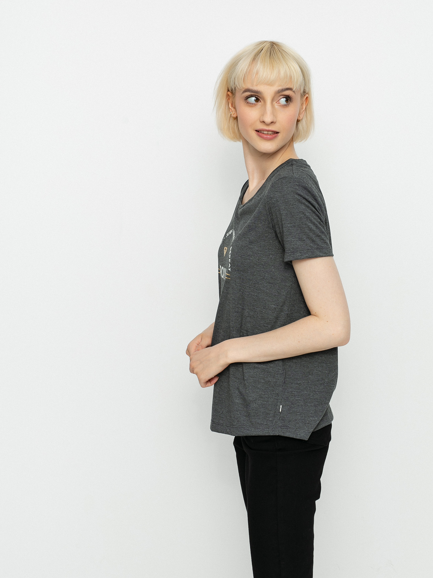 T-shirt Roxy Chasing The Swell A Wmn (anthracite)