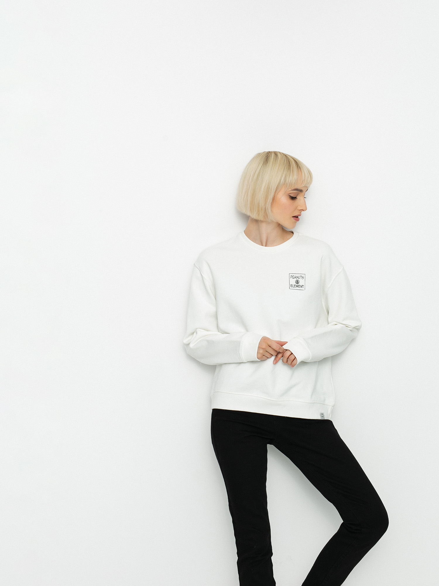 Bluza Element Peanuts Page Cr Wmn (off white)