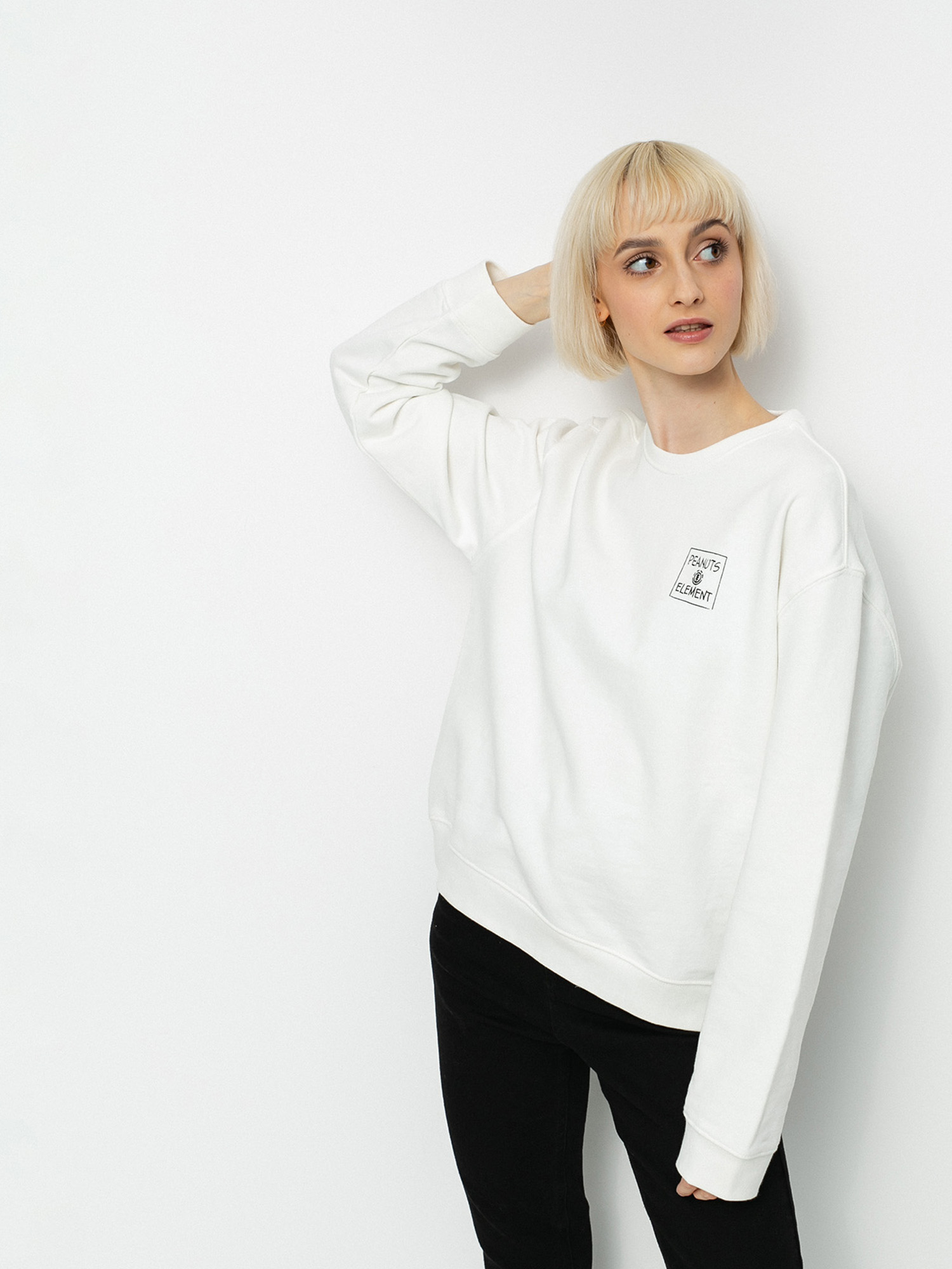 Bluza Element Peanuts Page Cr Wmn (off white)