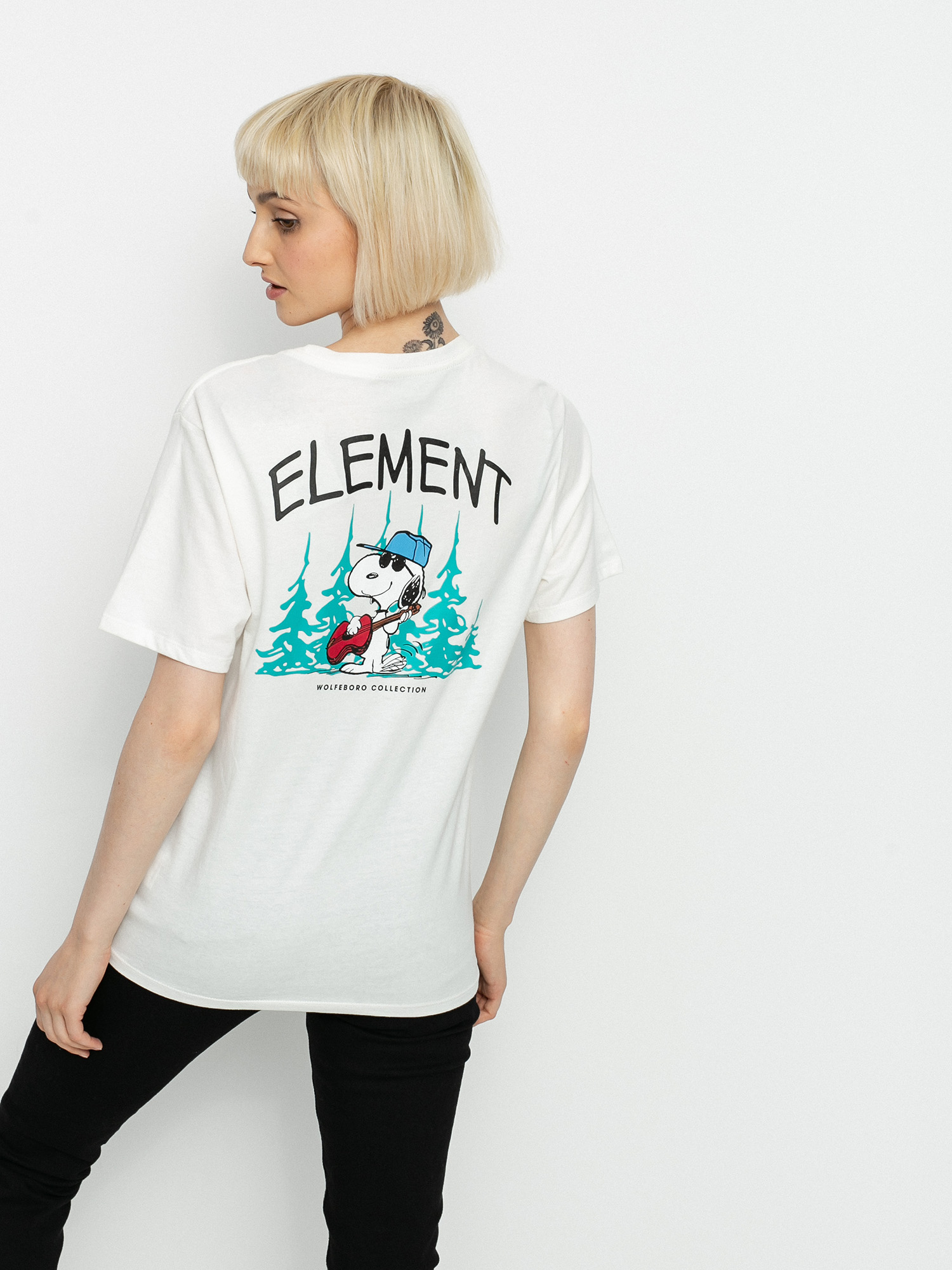 T-shirt Element Peanuts Good Times Wmn (off white)