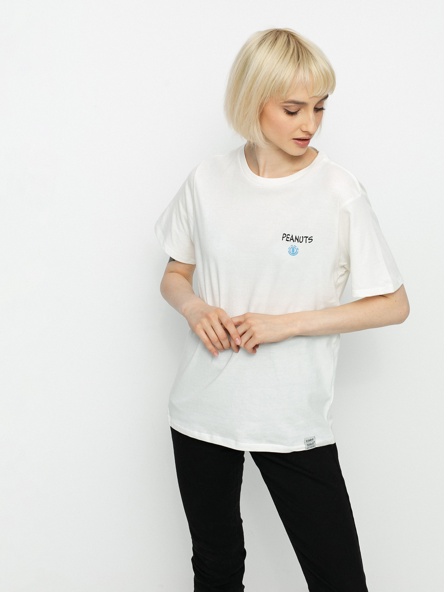 T-shirt Element Peanuts Good Times Wmn (off white)