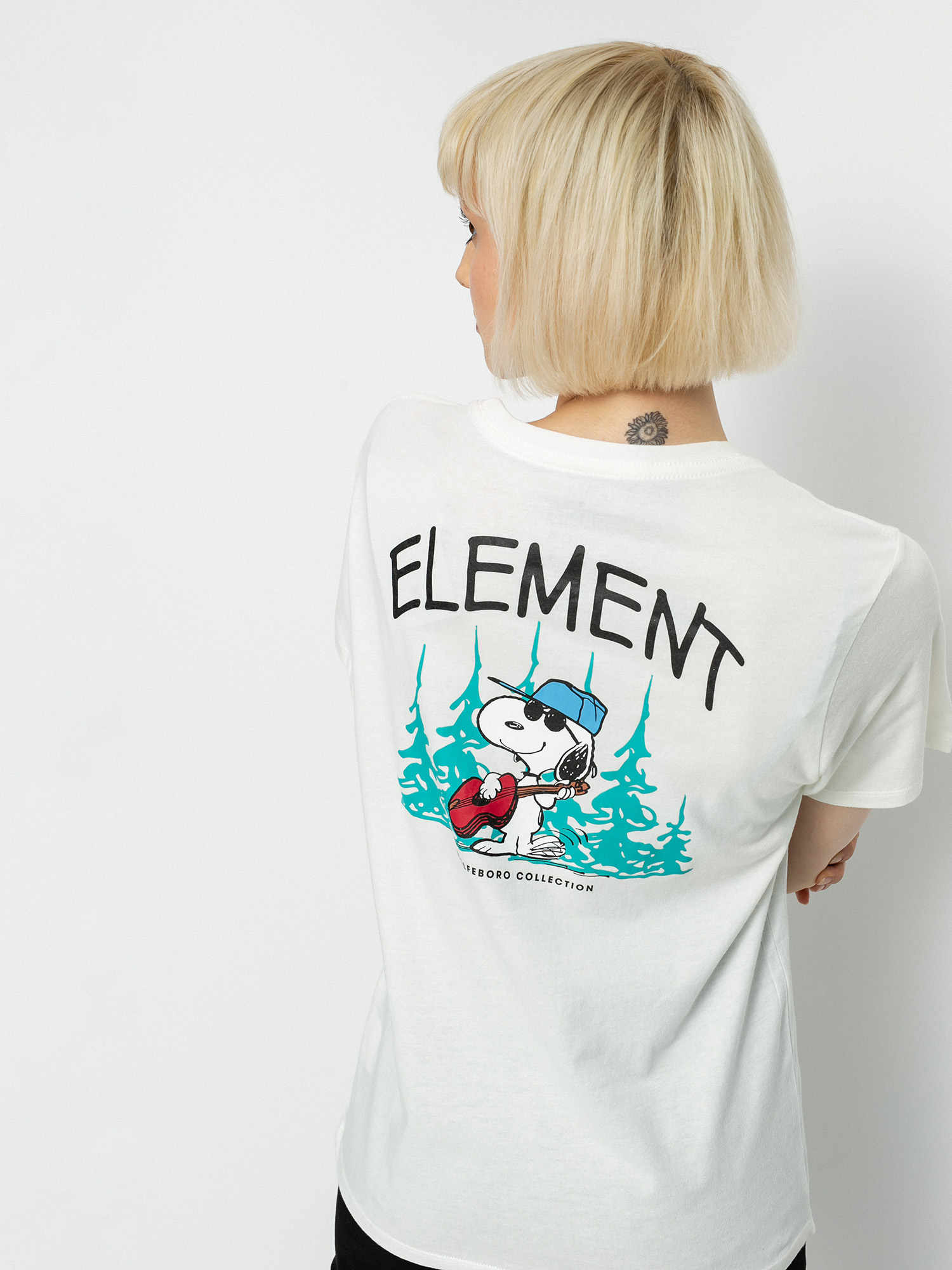 T-shirt Element Peanuts Good Times Wmn (off white)