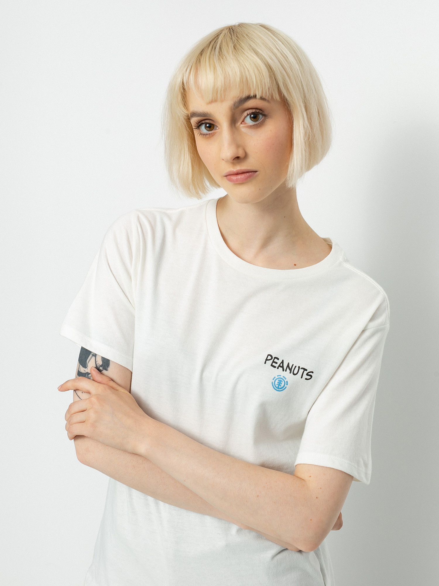 T-shirt Element Peanuts Good Times Wmn (off white)