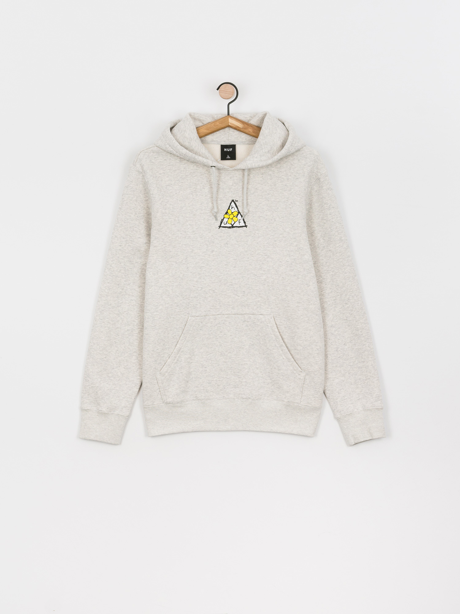 Bluza z kapturem HUF Pushing Daisies TT HD (athletic heather)