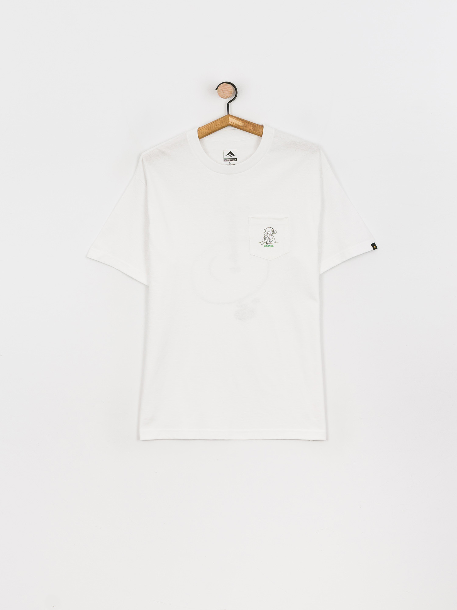 T-shirt Emerica Spanky Pocket (white)