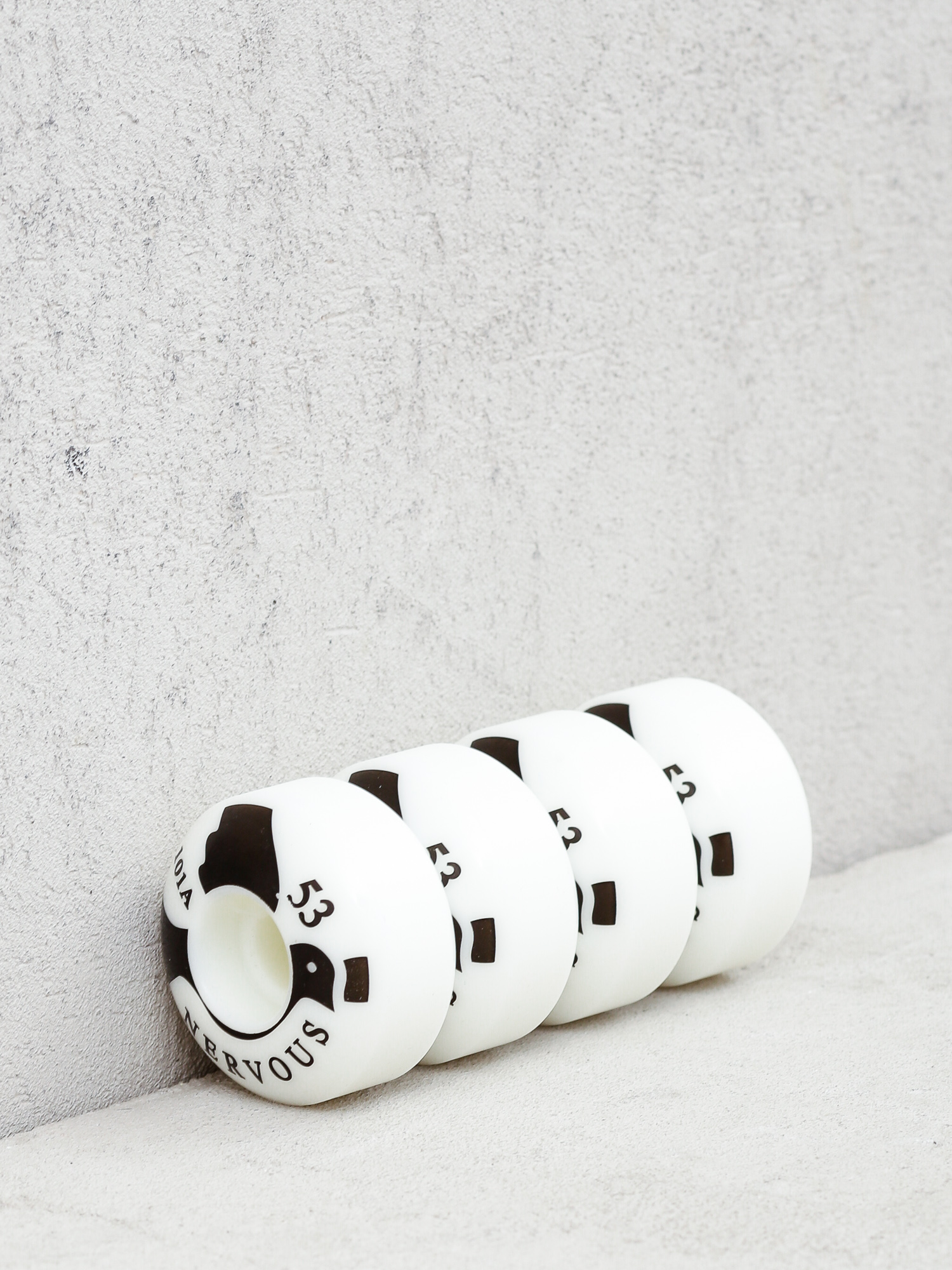 Kółka Nervous Icon Flat (white)