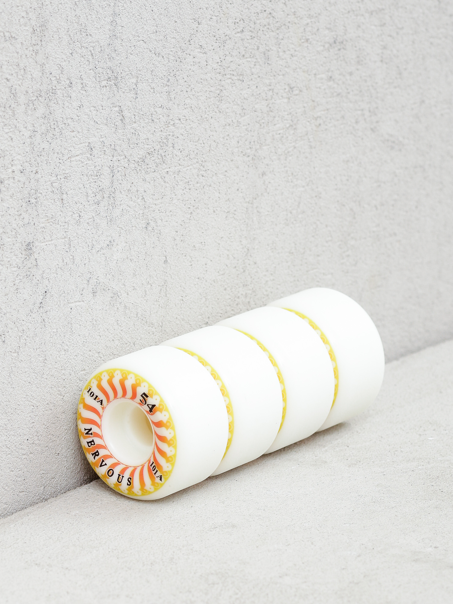 Kółka Nervous Swirl Conical (yellow)