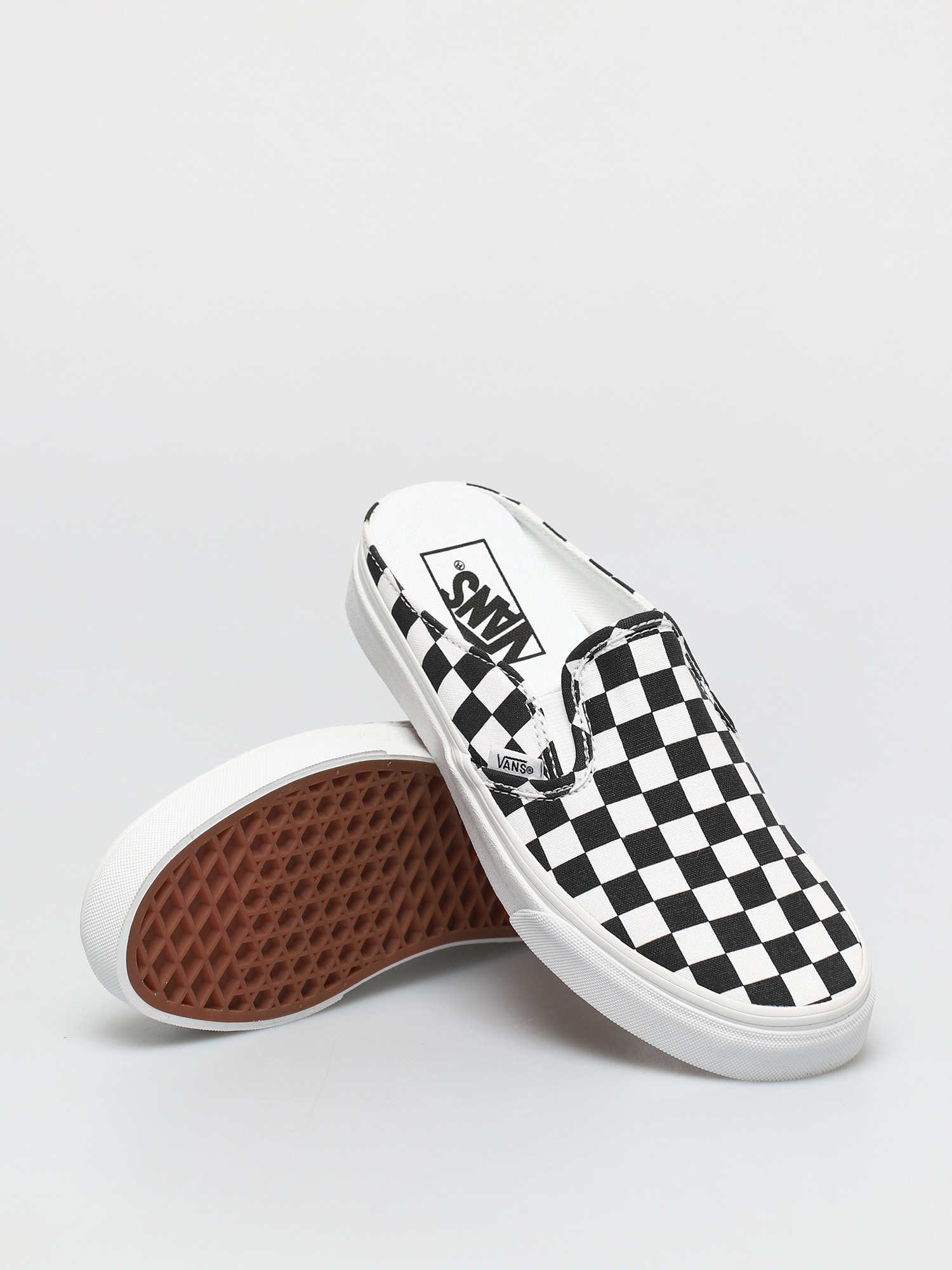 Buty Vans Classic Slip On Mule (checkerboard black/true white)